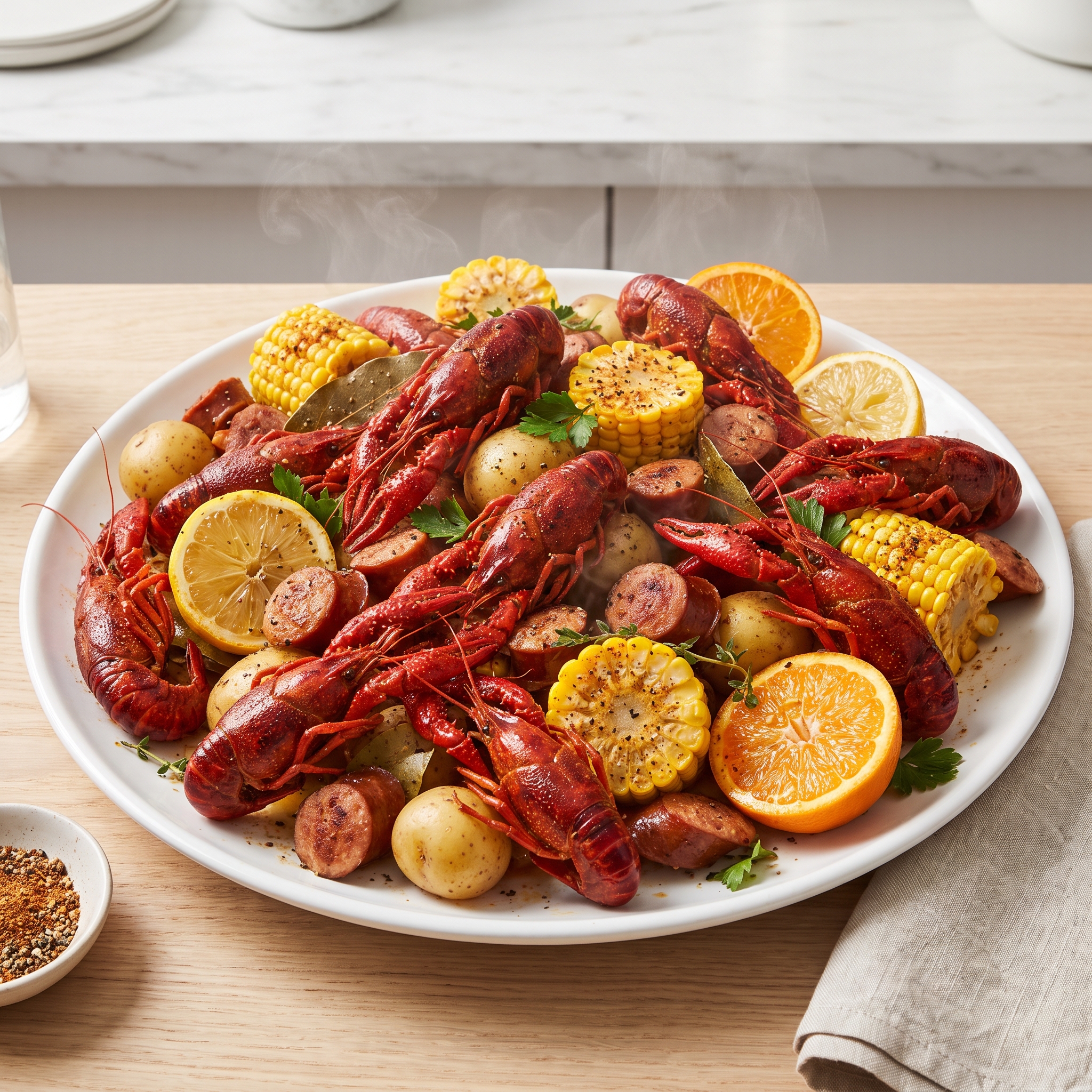 Bayou-Style Crawfish Boil Feast