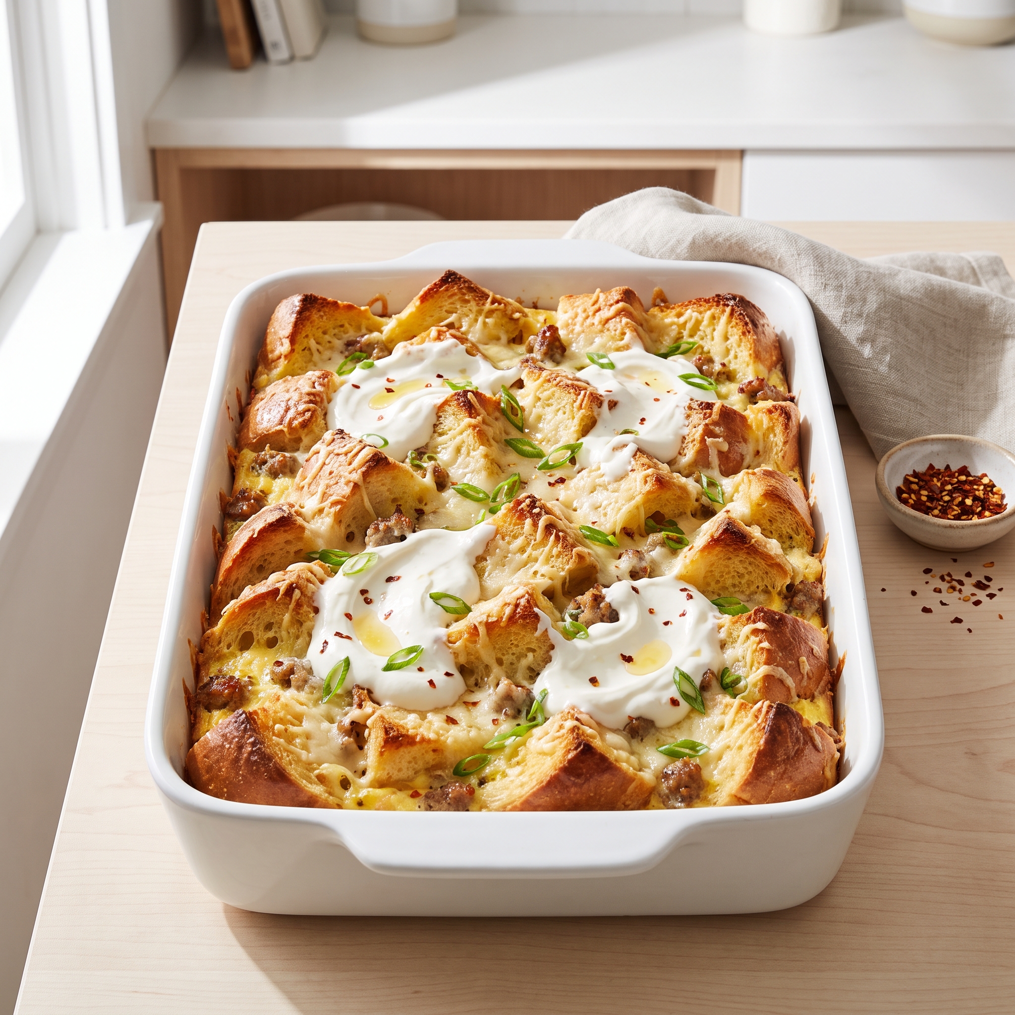 Bayou Brunch Casserole