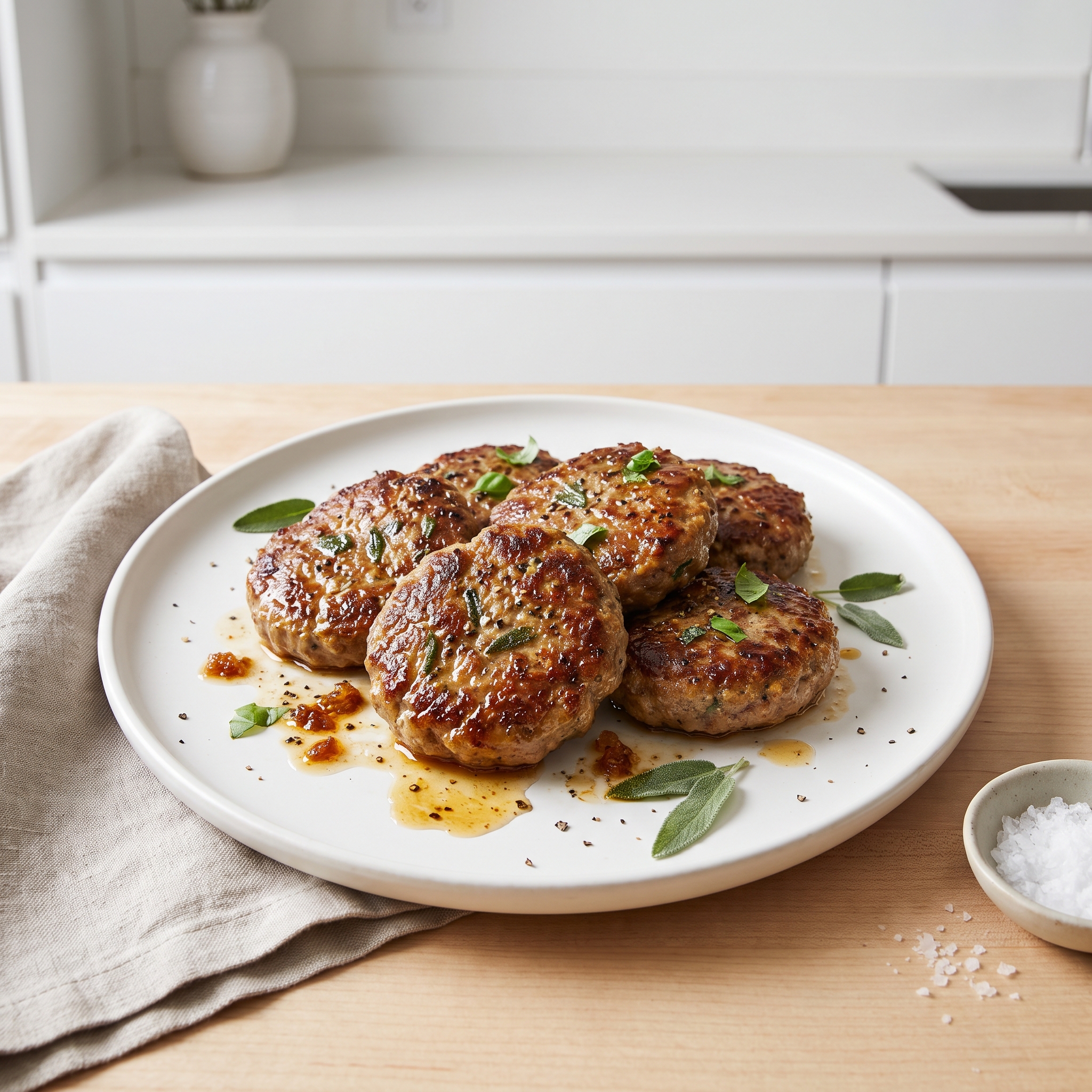 Beef Breakfast Sausage Patties from Scratch