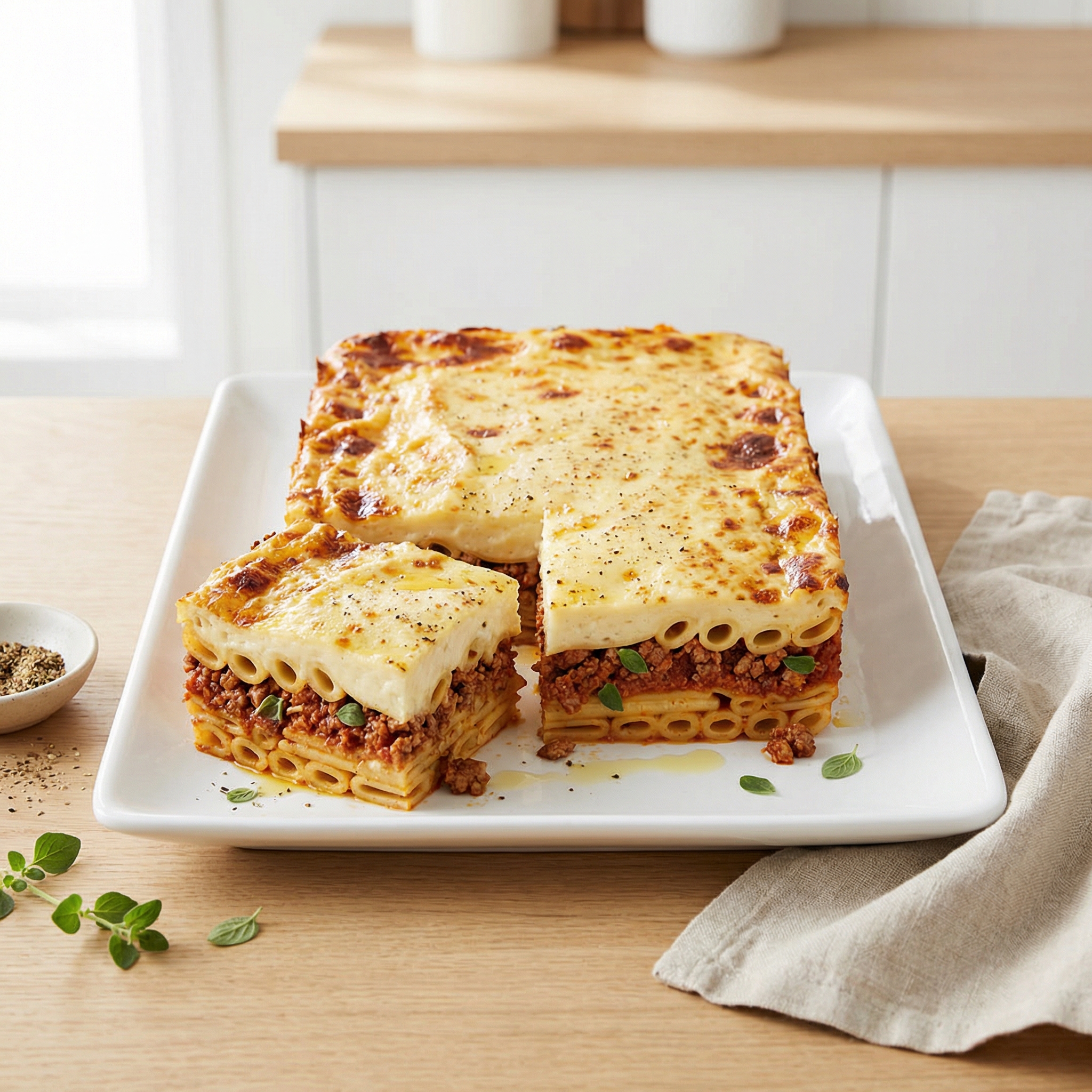 Greek-Style Baked Beef Pastitsio