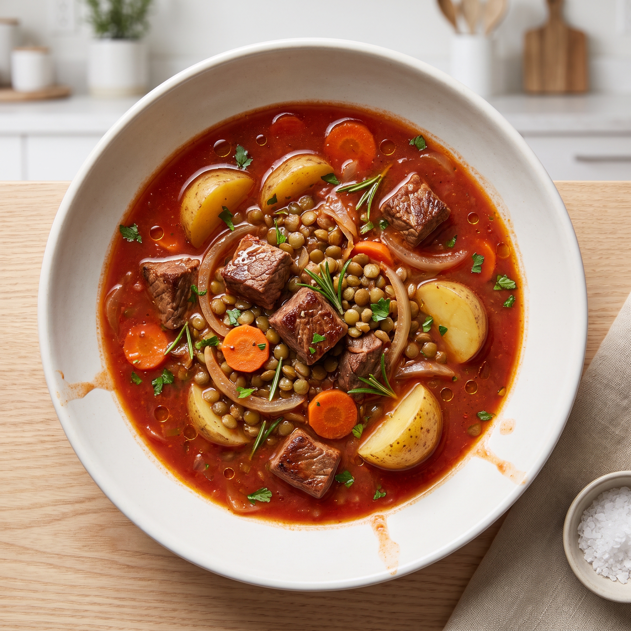 Beef and Lentil Stew