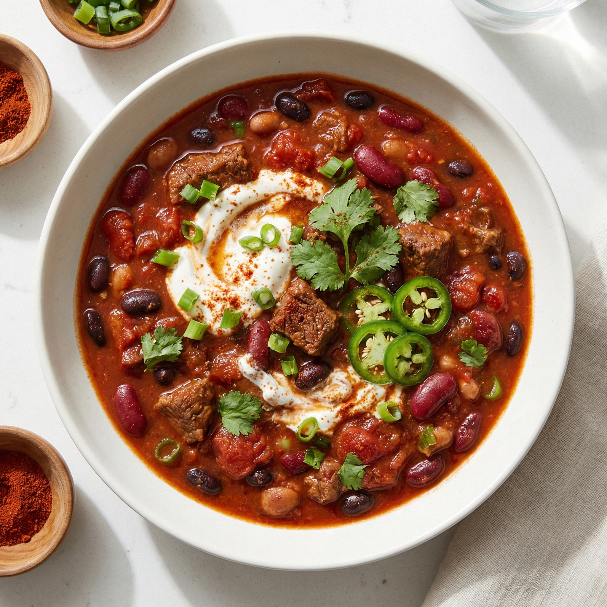 Beer-Infused Slow Cooker Chili