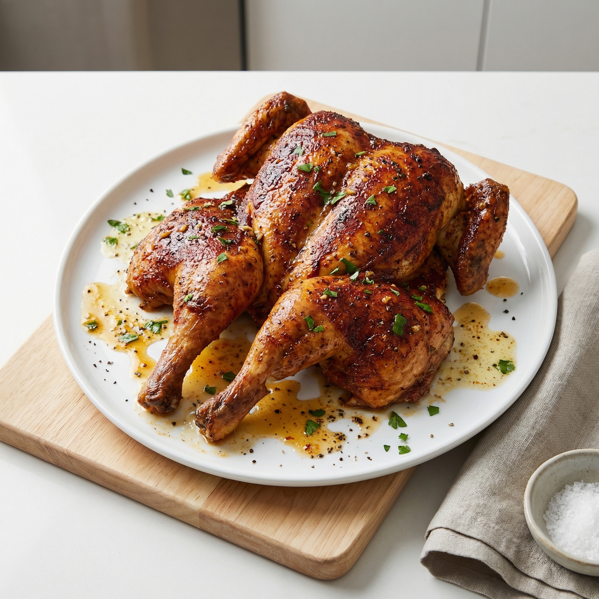 Beer Can Roasted Chicken