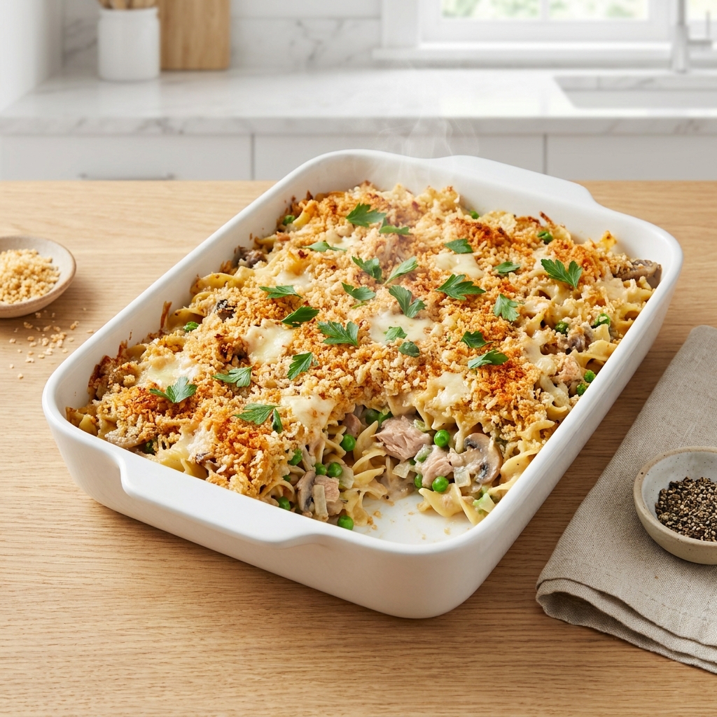 Best Tuna Noodle Casserole