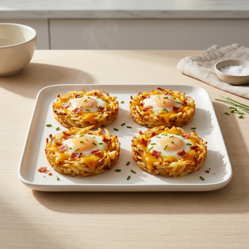 Bird's Nest Breakfast Cups