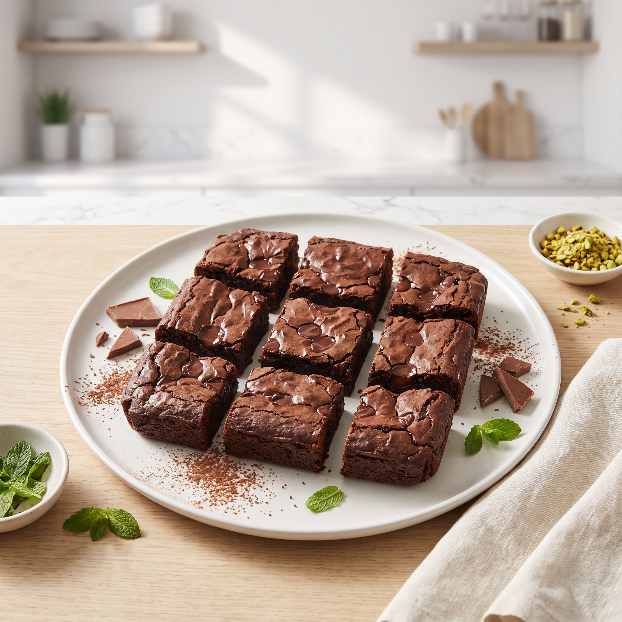 Black Bean Chocolate Brownies (Flour-Free)