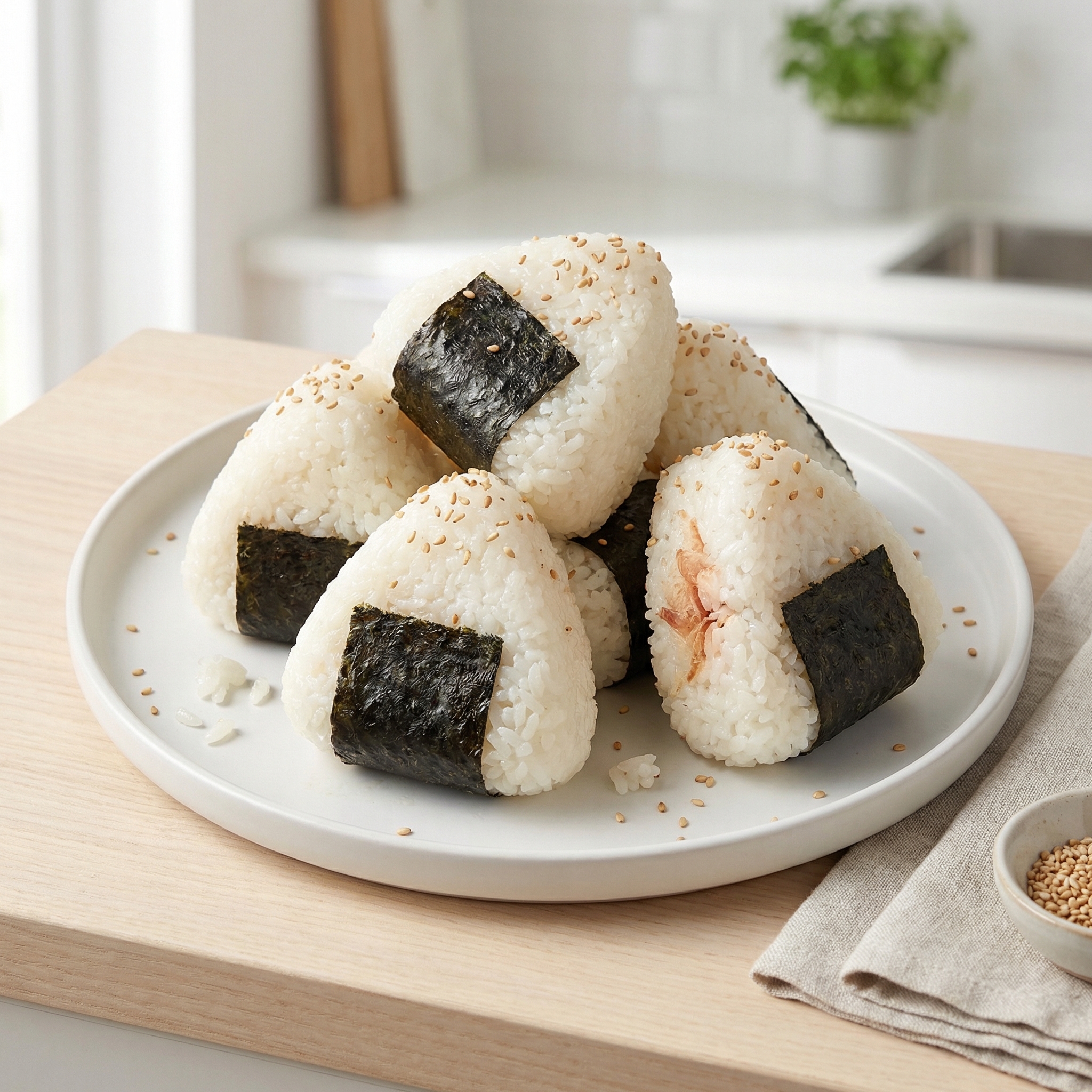 Onigiri Rice Balls (Japanese Style)