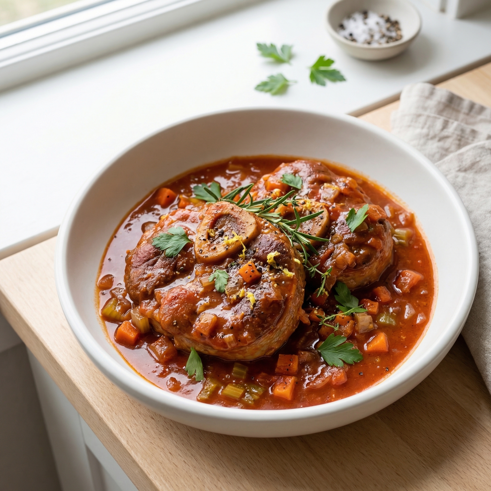 Braised Pork Shank Osso Buco