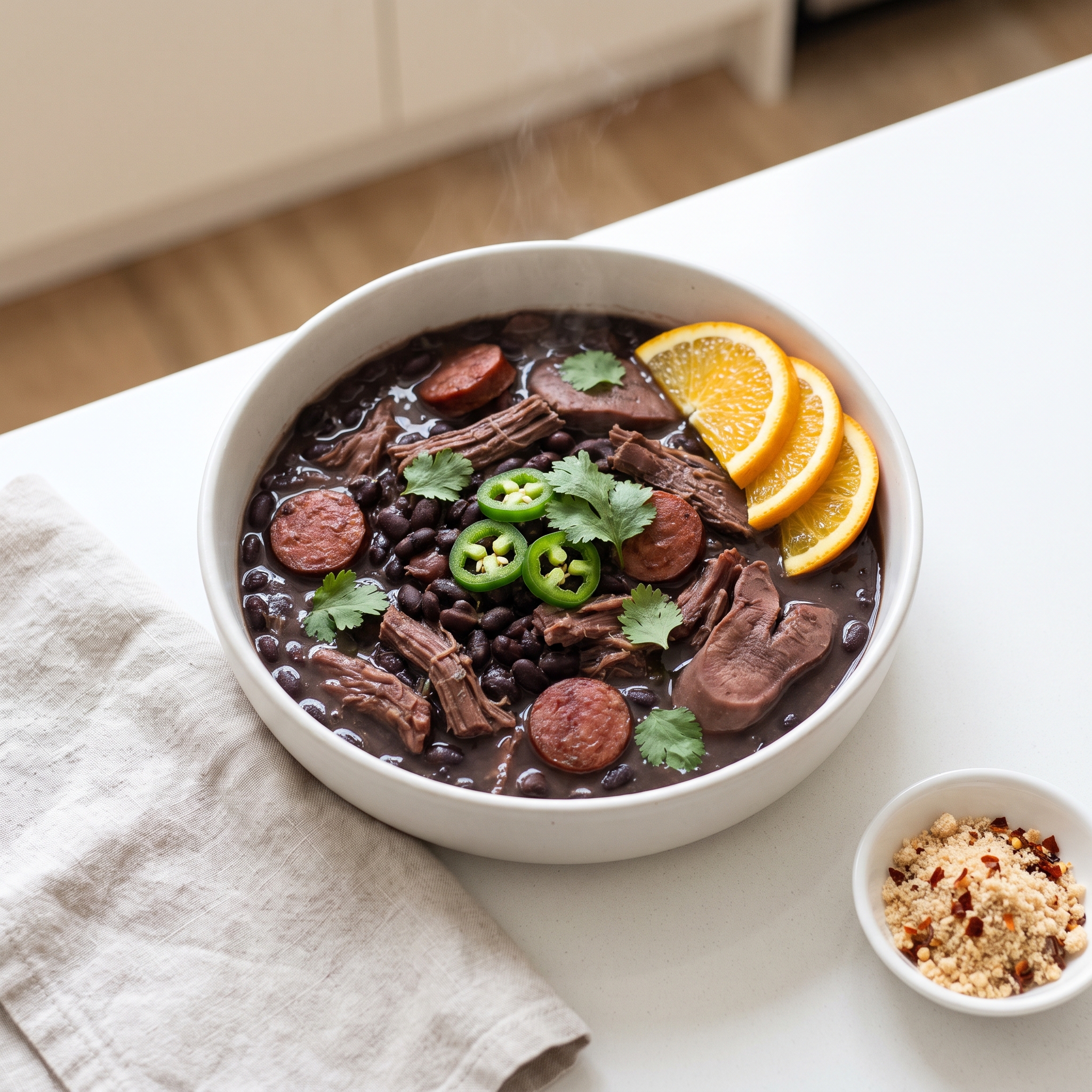 Brazilian Black Bean Stew (Feijoada)
