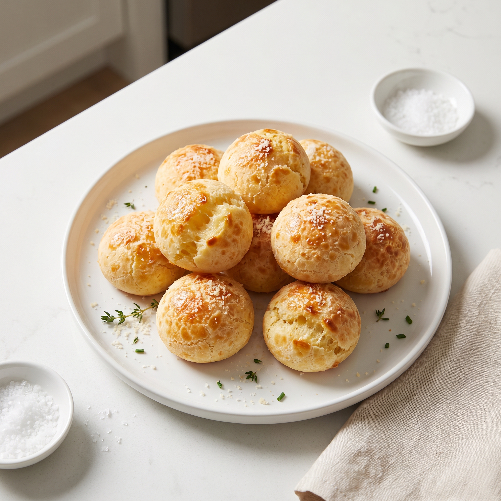 Brazilian Crunchy Cheese Rolls
