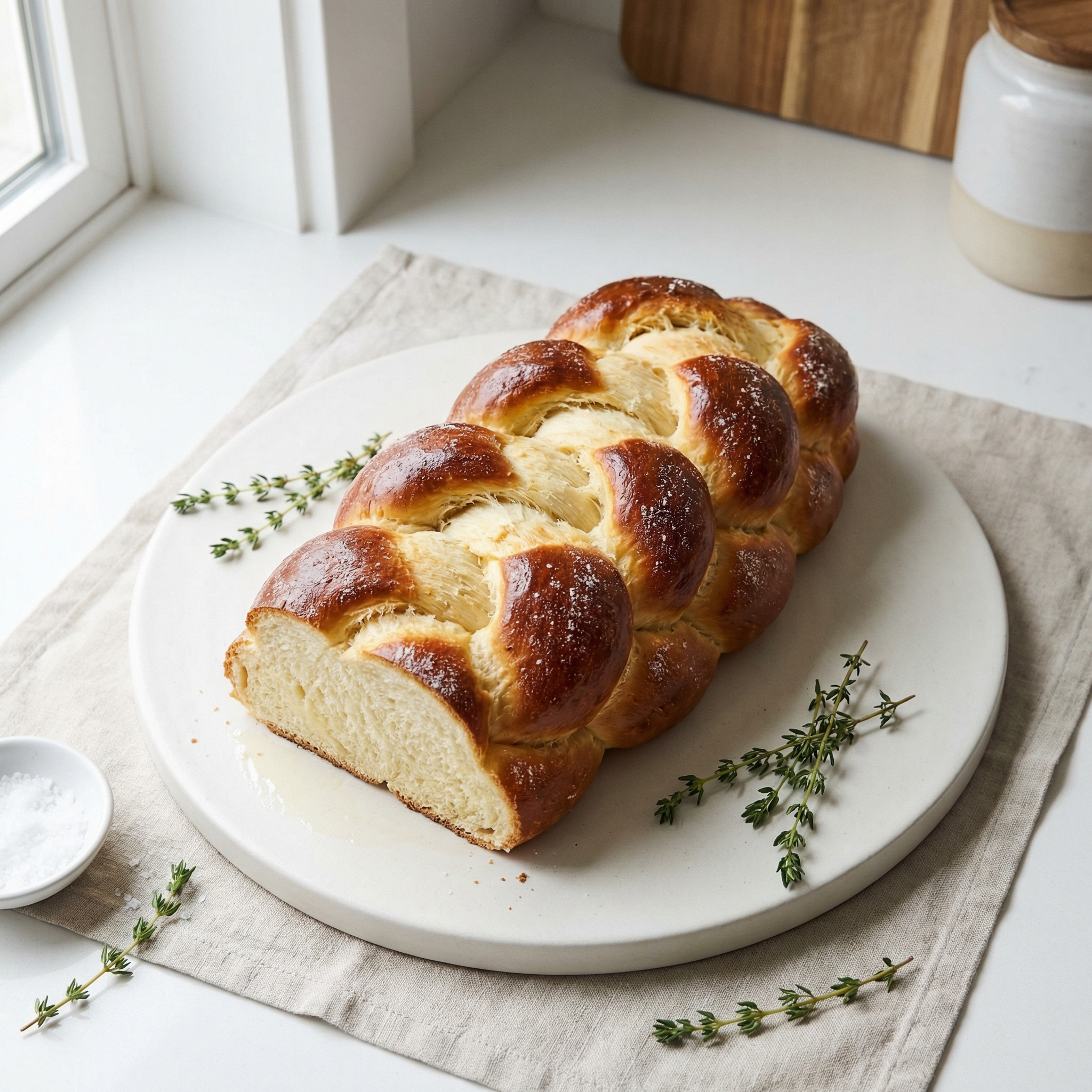 Bread Machine Challah Loaf