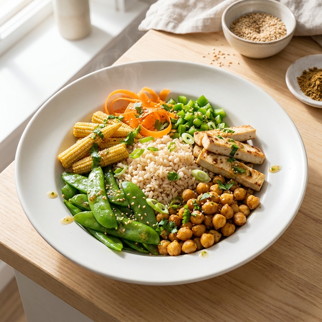 Brown Rice Buddha Bowl
