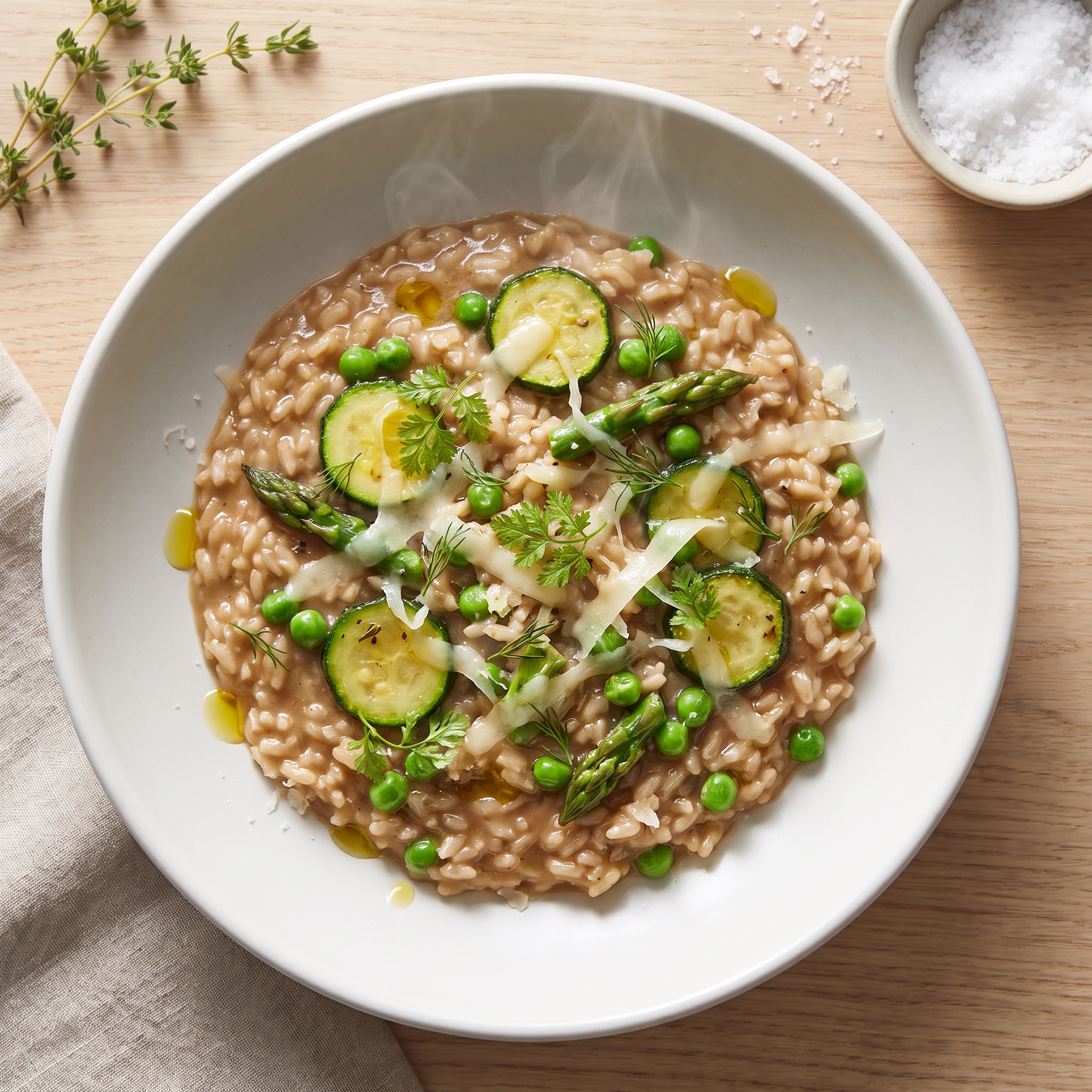 Brown Rice and Vegetable Risotto