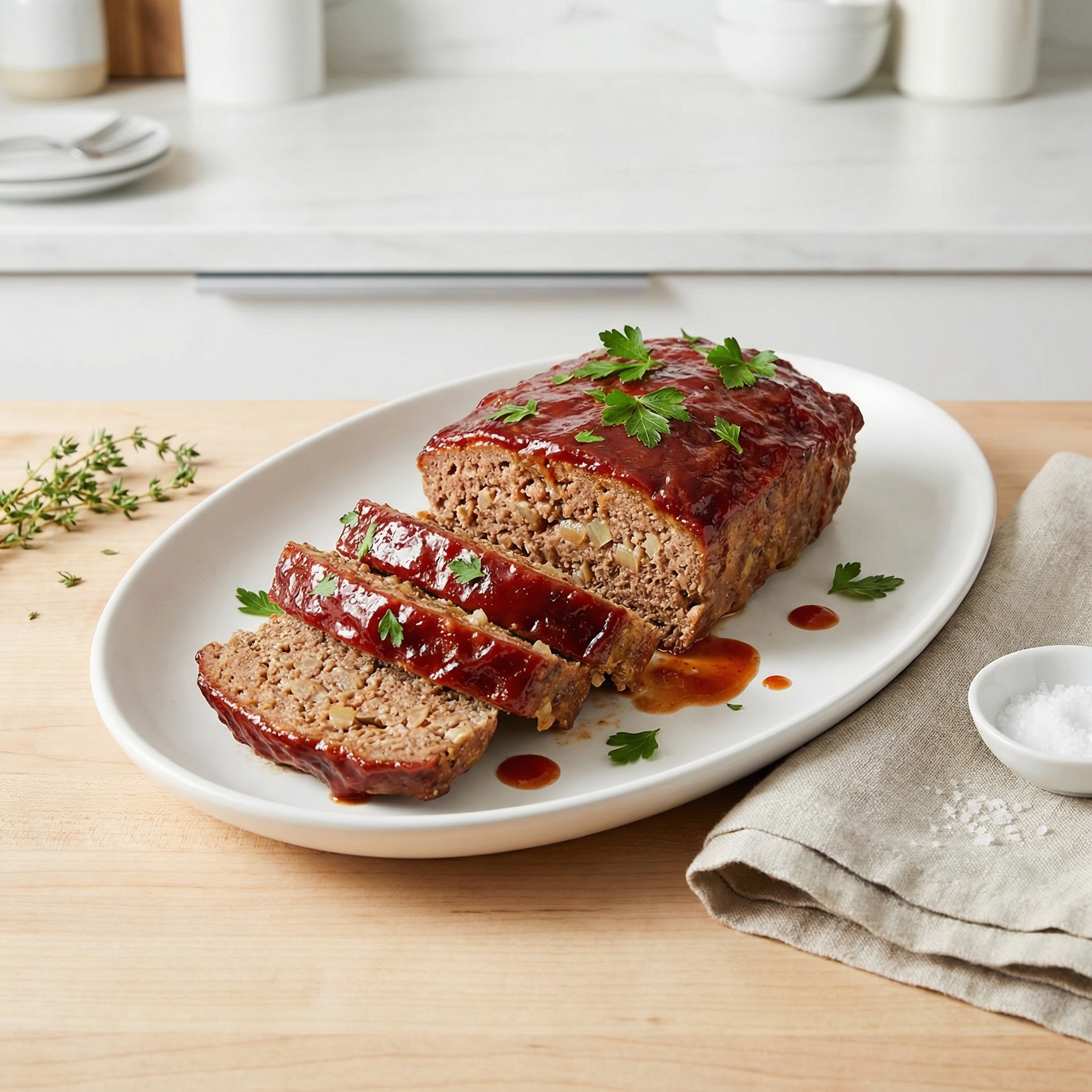 Brown Sugar–Glazed Meatloaf