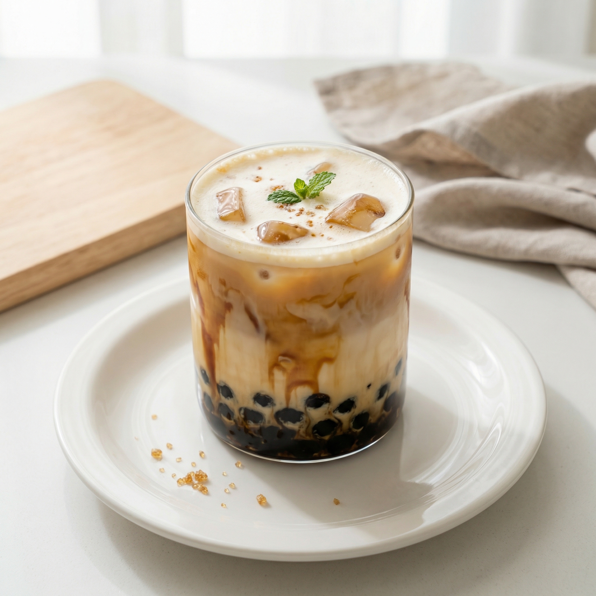 Homemade Brown Sugar Bubble Tea