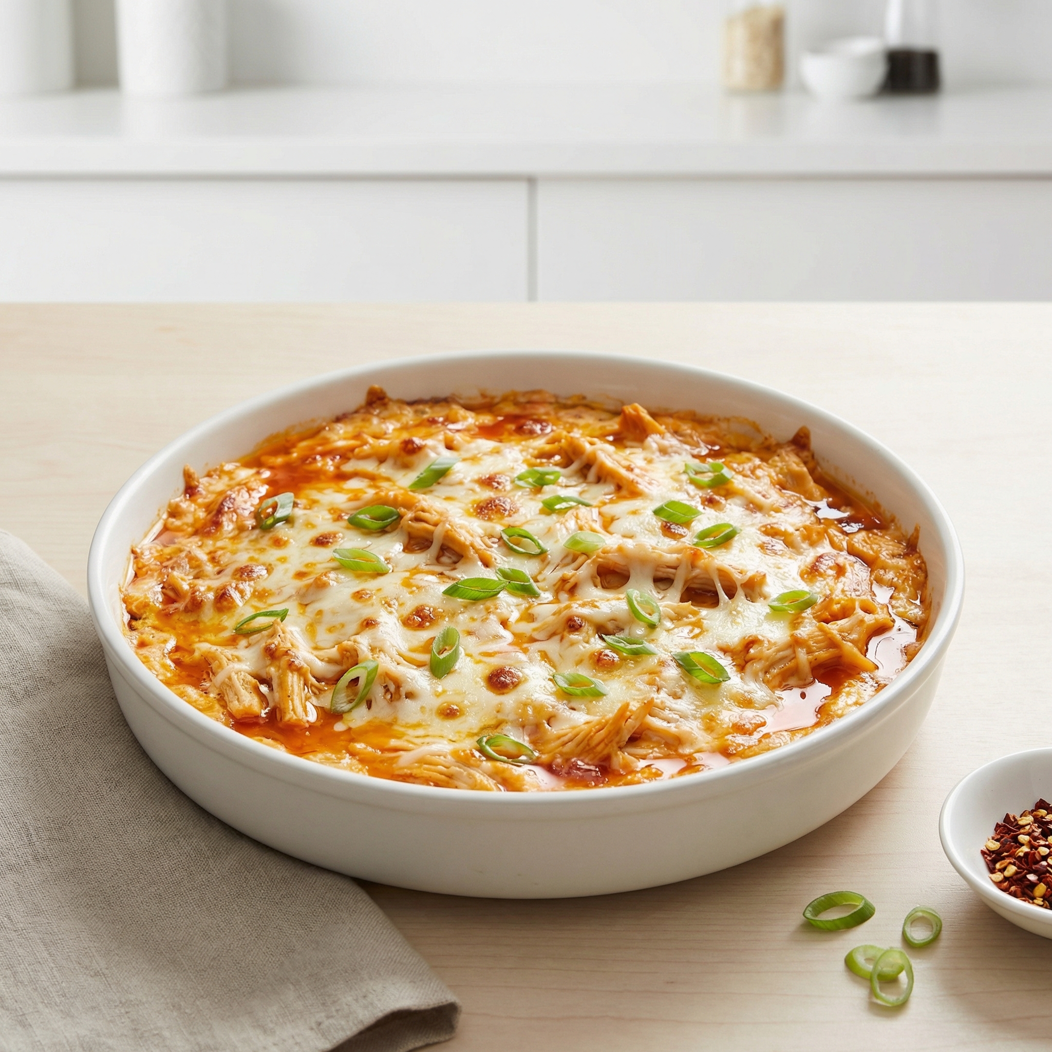 Creamy Buffalo Chicken Party Dip