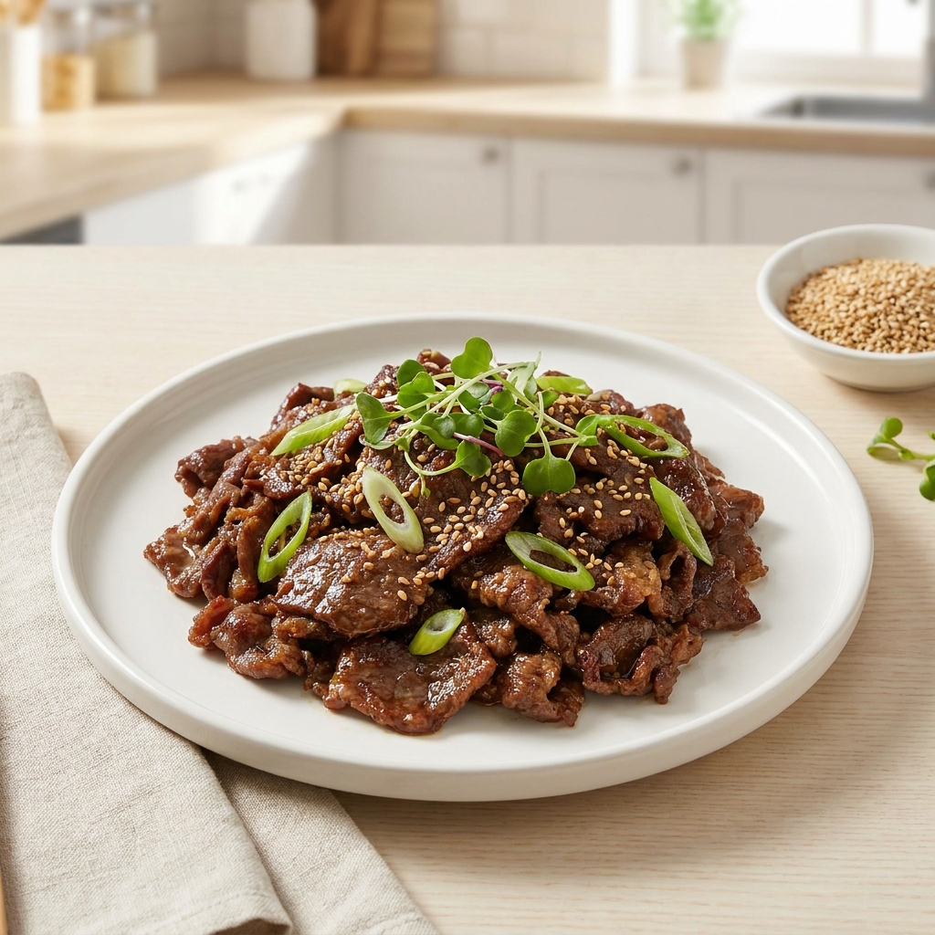 Bulgogi Korean-Style Barbecue Beef