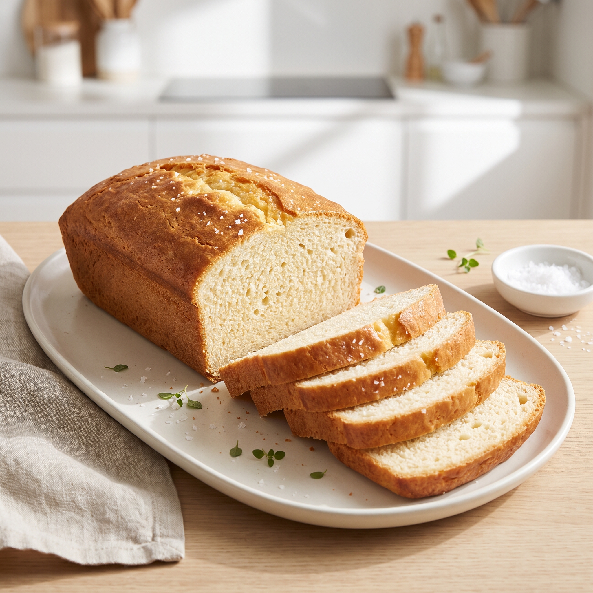 Butter-Rich Almond Flour Bread (Grain-Free)