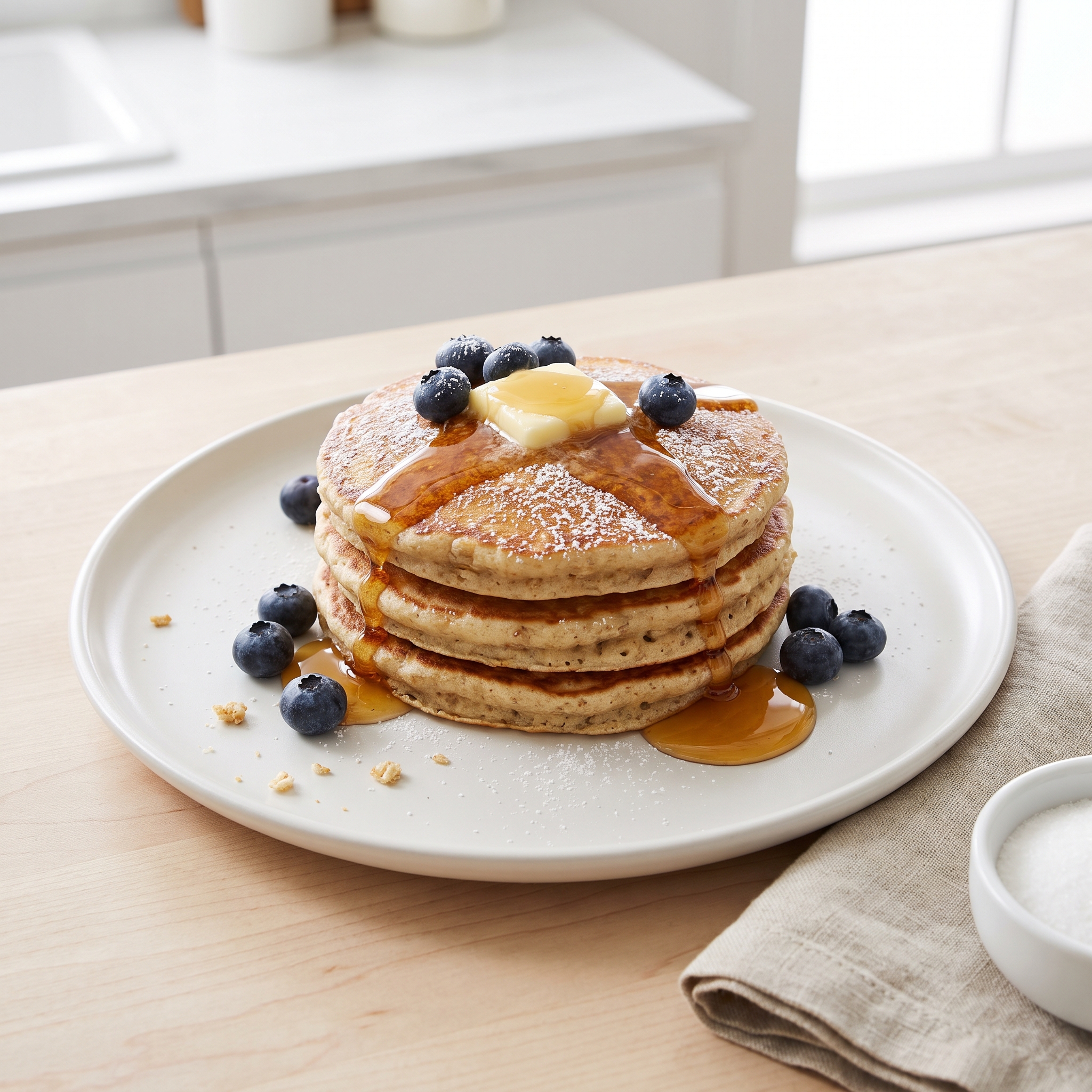 Buttermilk Oat Pancakes