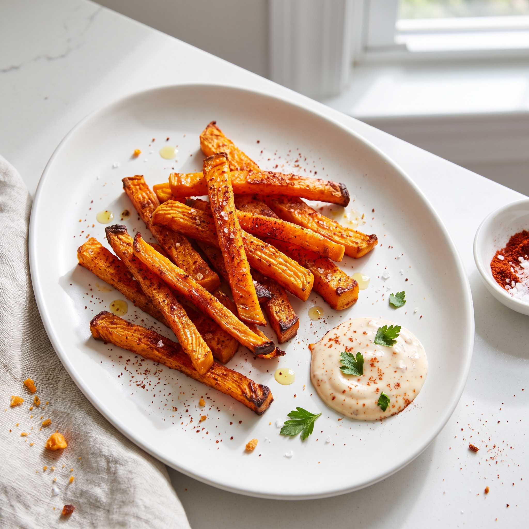Butternut Squash Cajun Fries