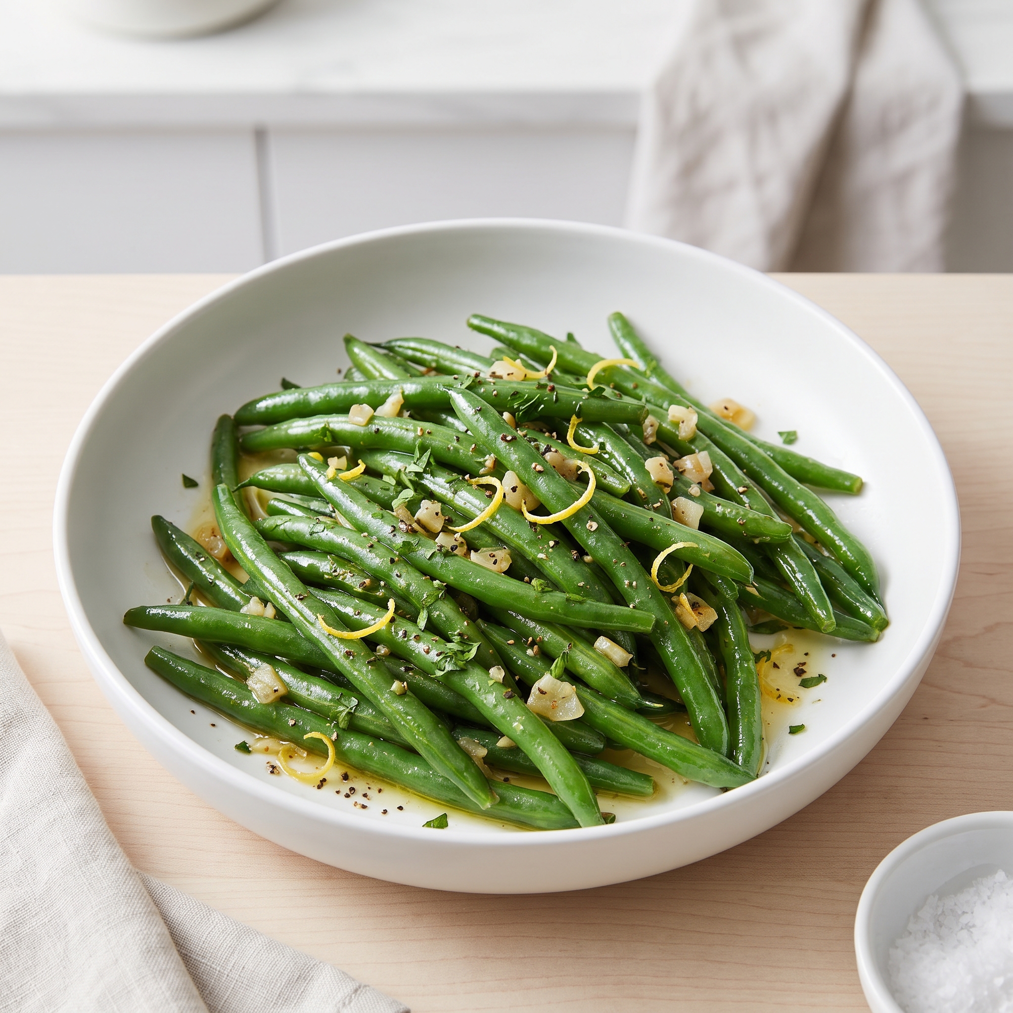 Buttery Garlic Green Beans