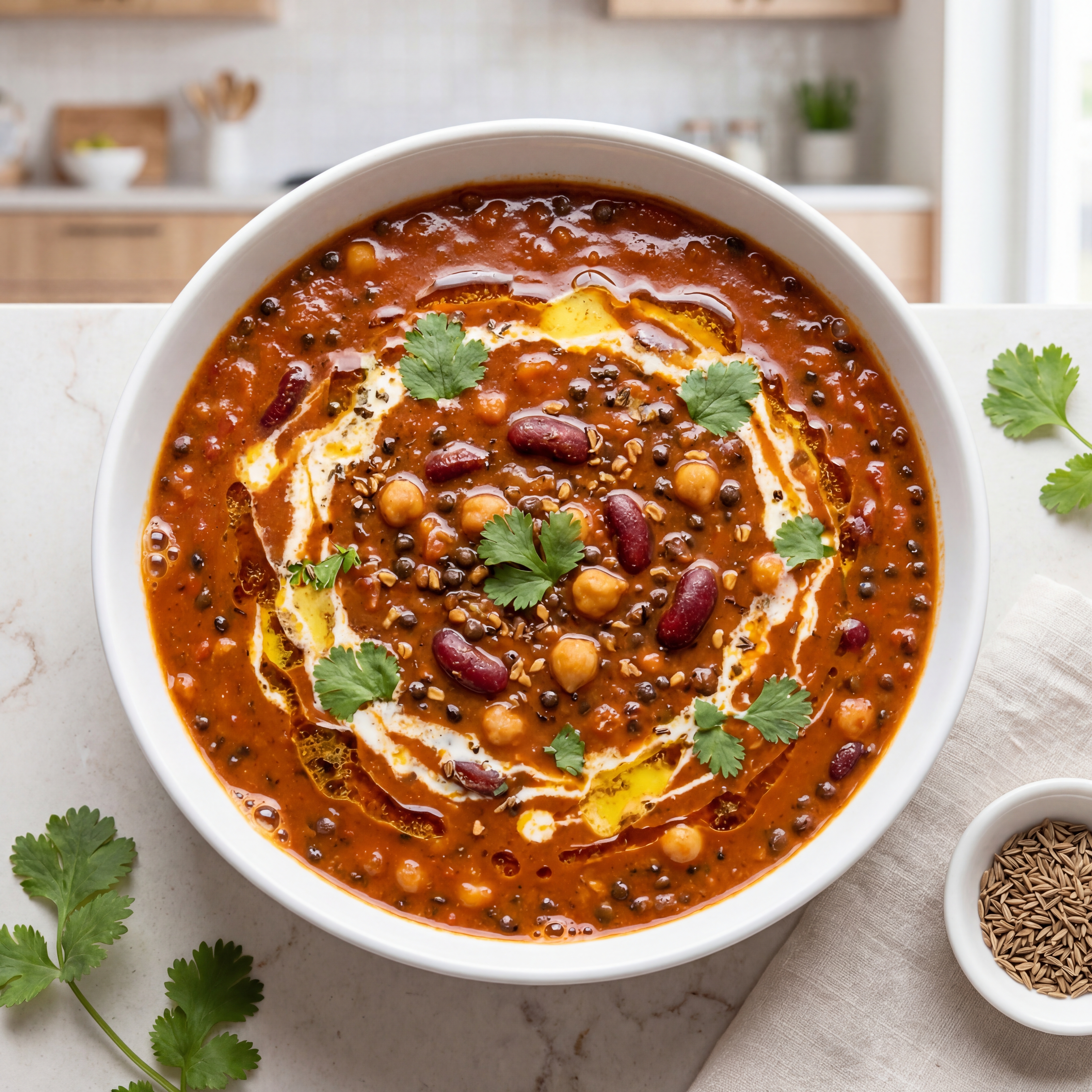 Makhani Daal (Buttery Lentils)