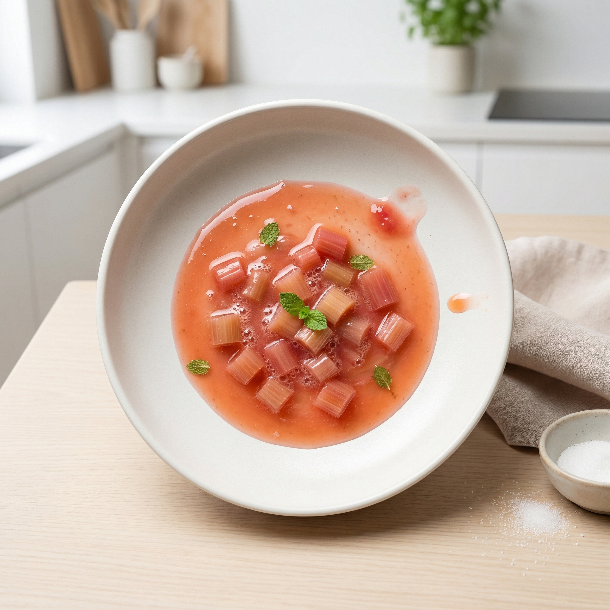 Buttery Sweet-Tart Rhubarb Compote