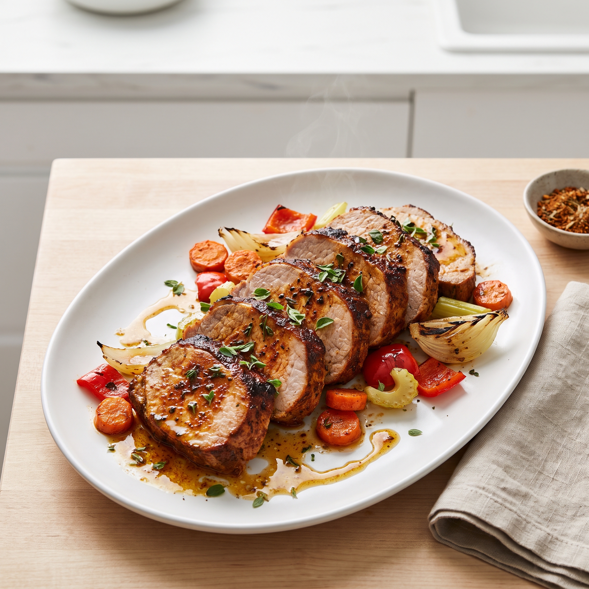Cajun-Spiced Roasted Pork Loin