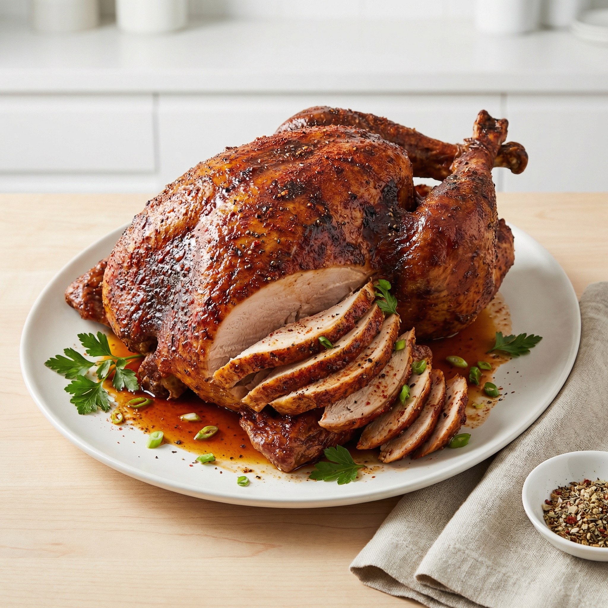 Cajun-Style Deep-Fried Turkey