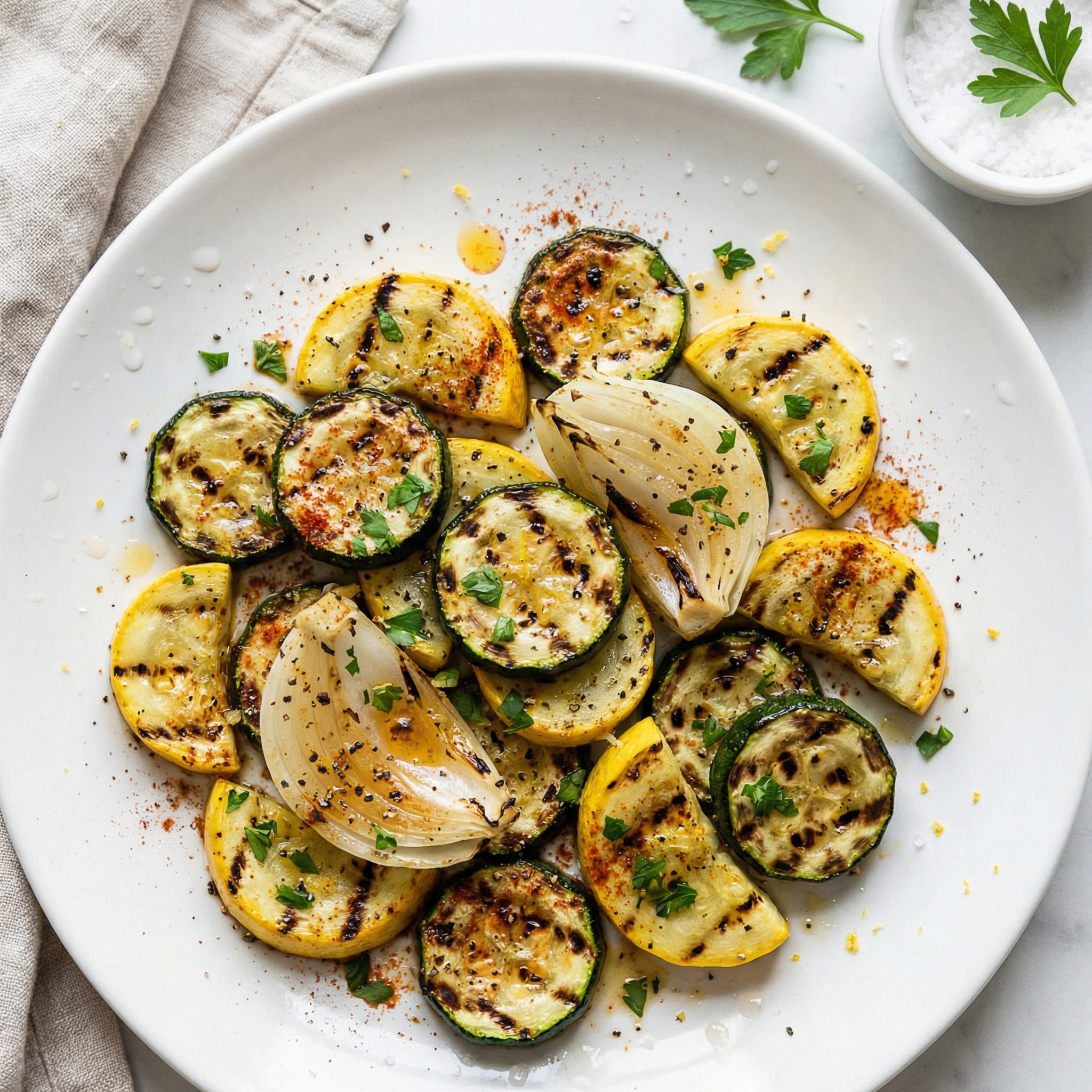 Easy Cajun Grilled Veggies