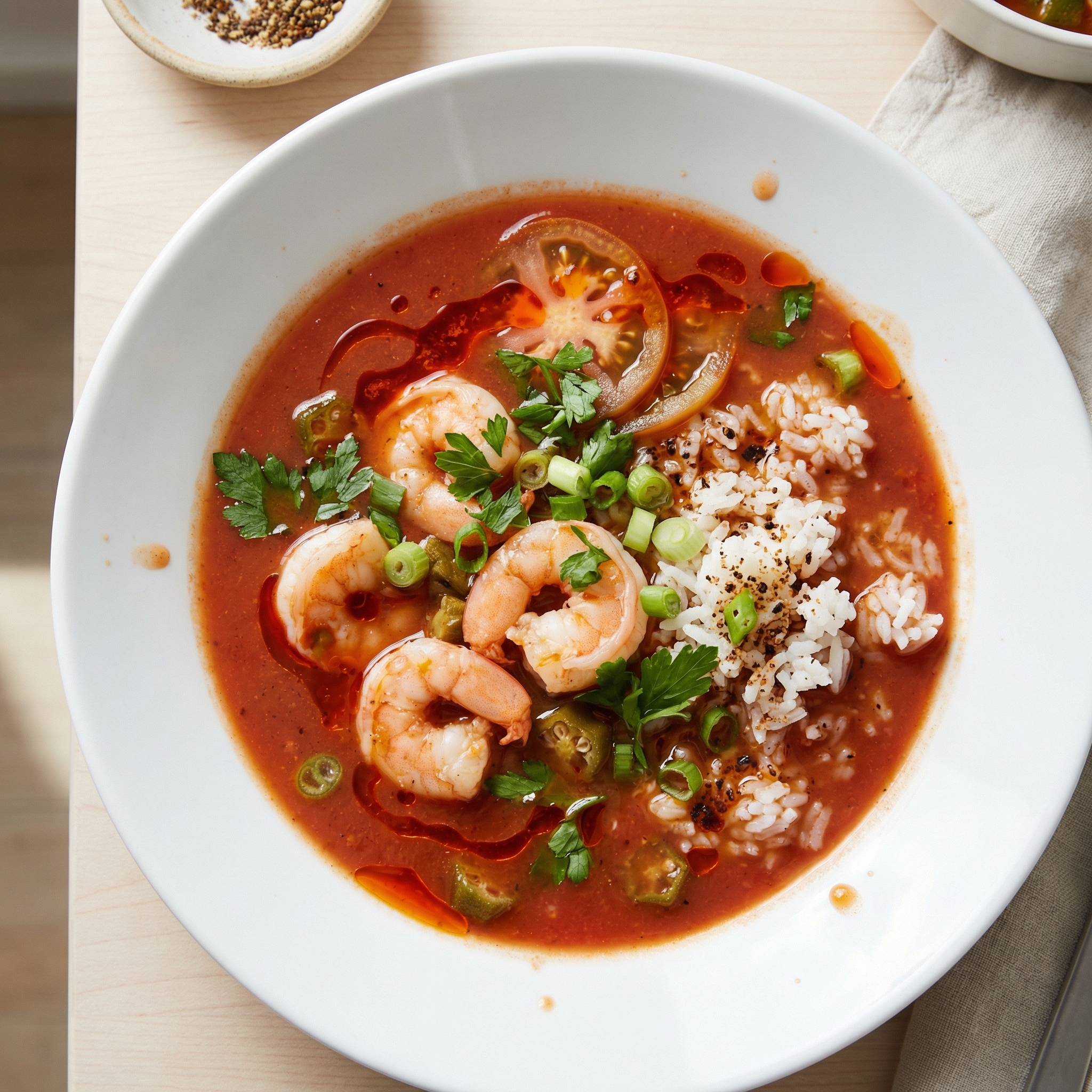 Big Ed's Cajun Shrimp Soup