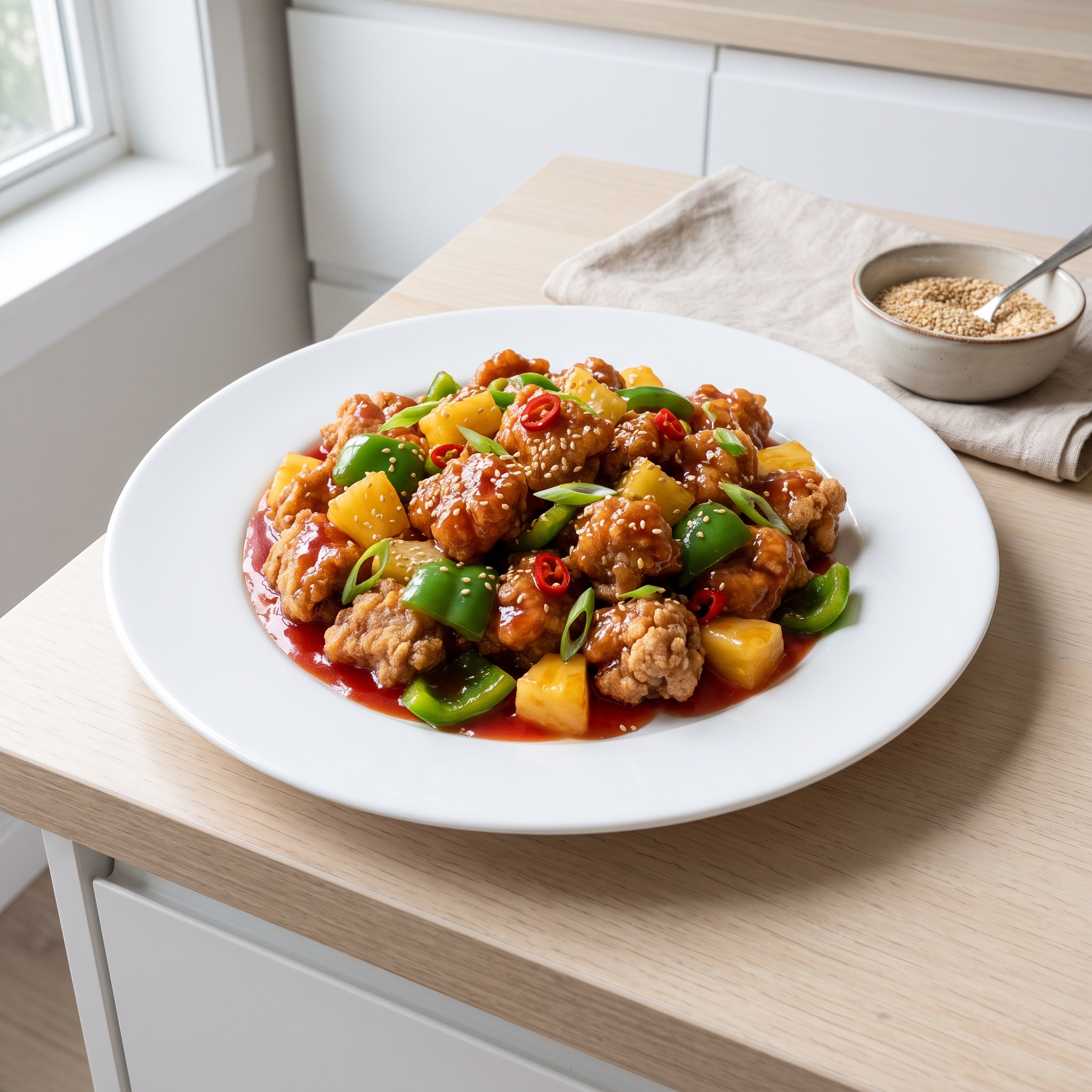 Cantonese-Style Sweet and Sour Pork