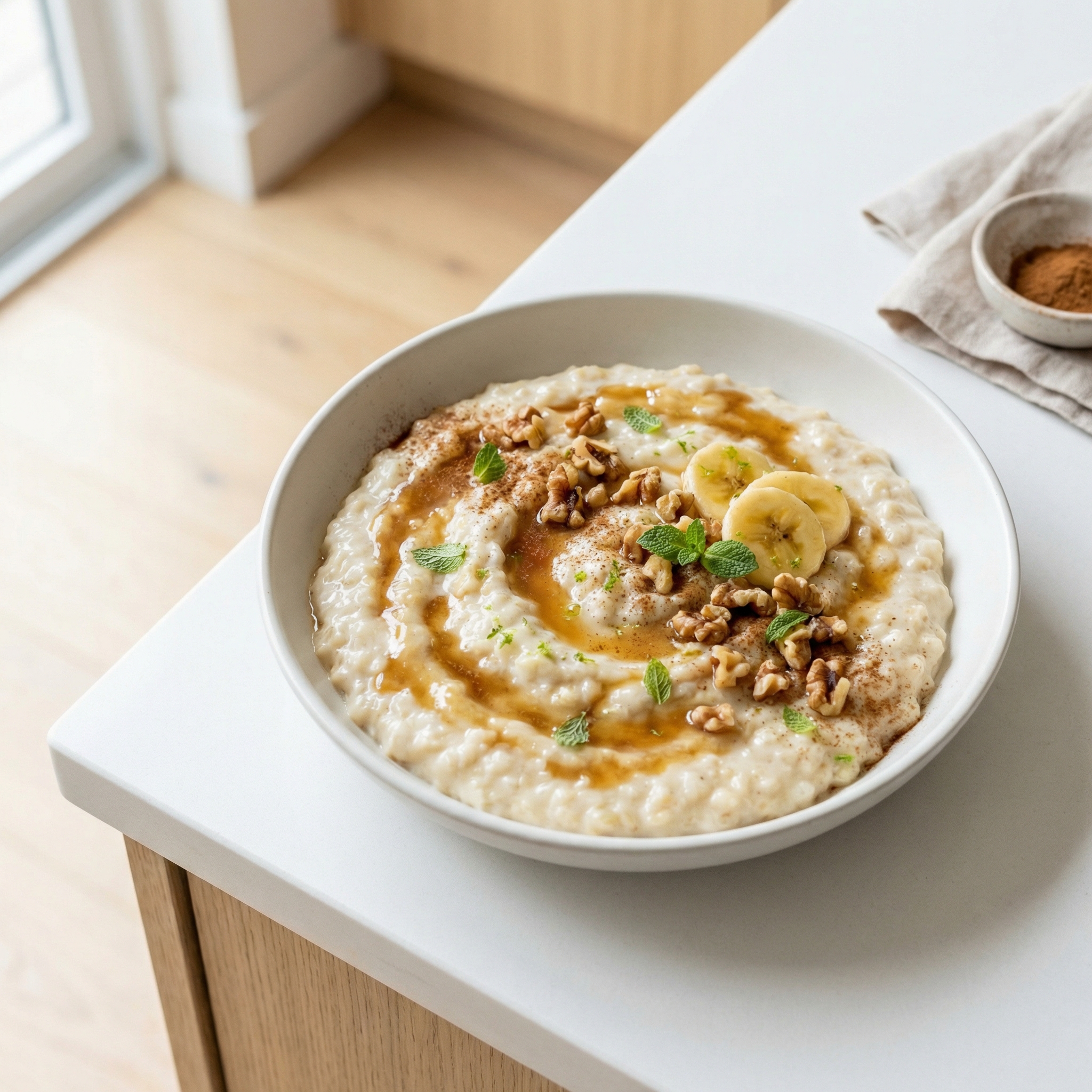 Banana Bread Rice Pudding