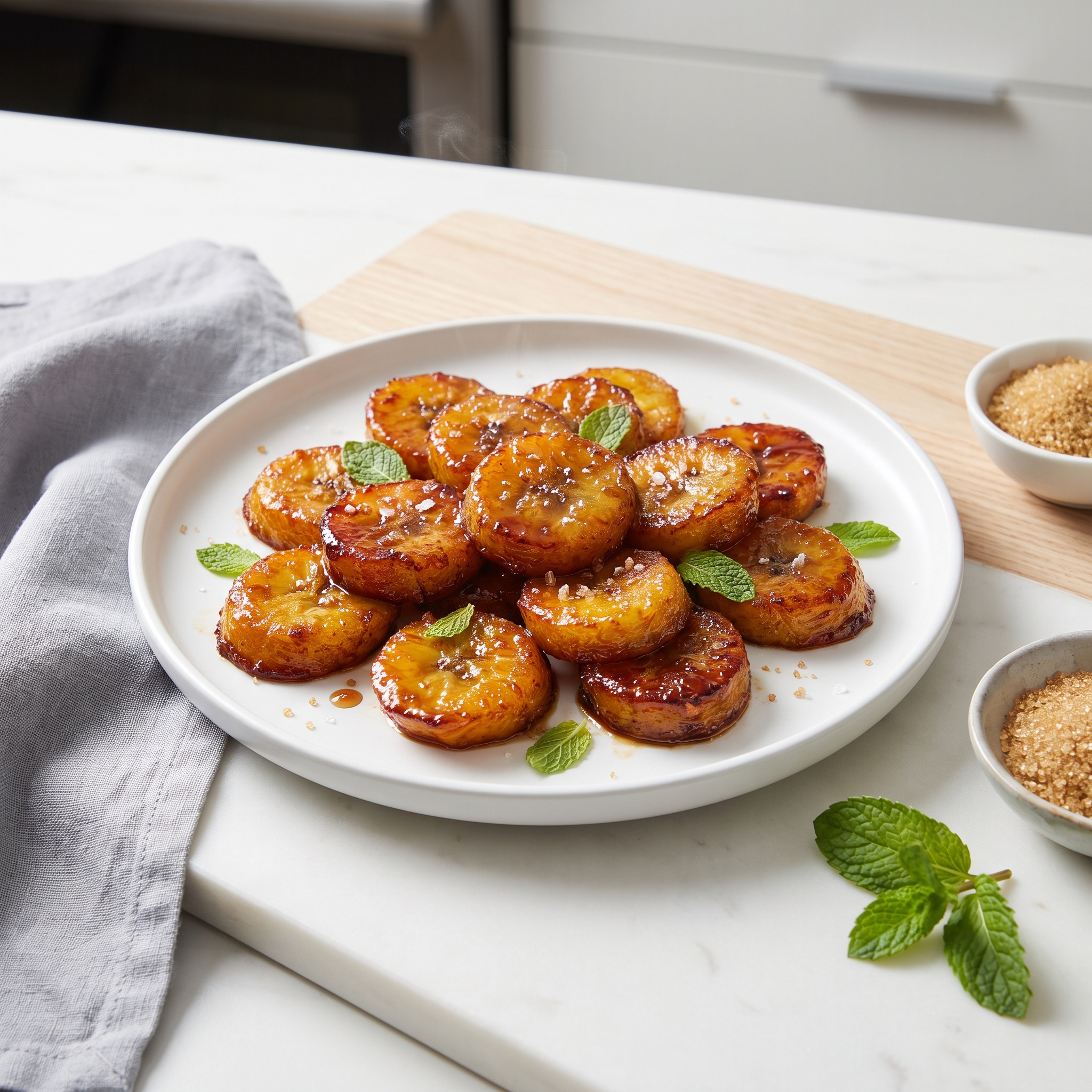 Caramelized Sweet Plantains (Tajaditas Dulces de Plátano)