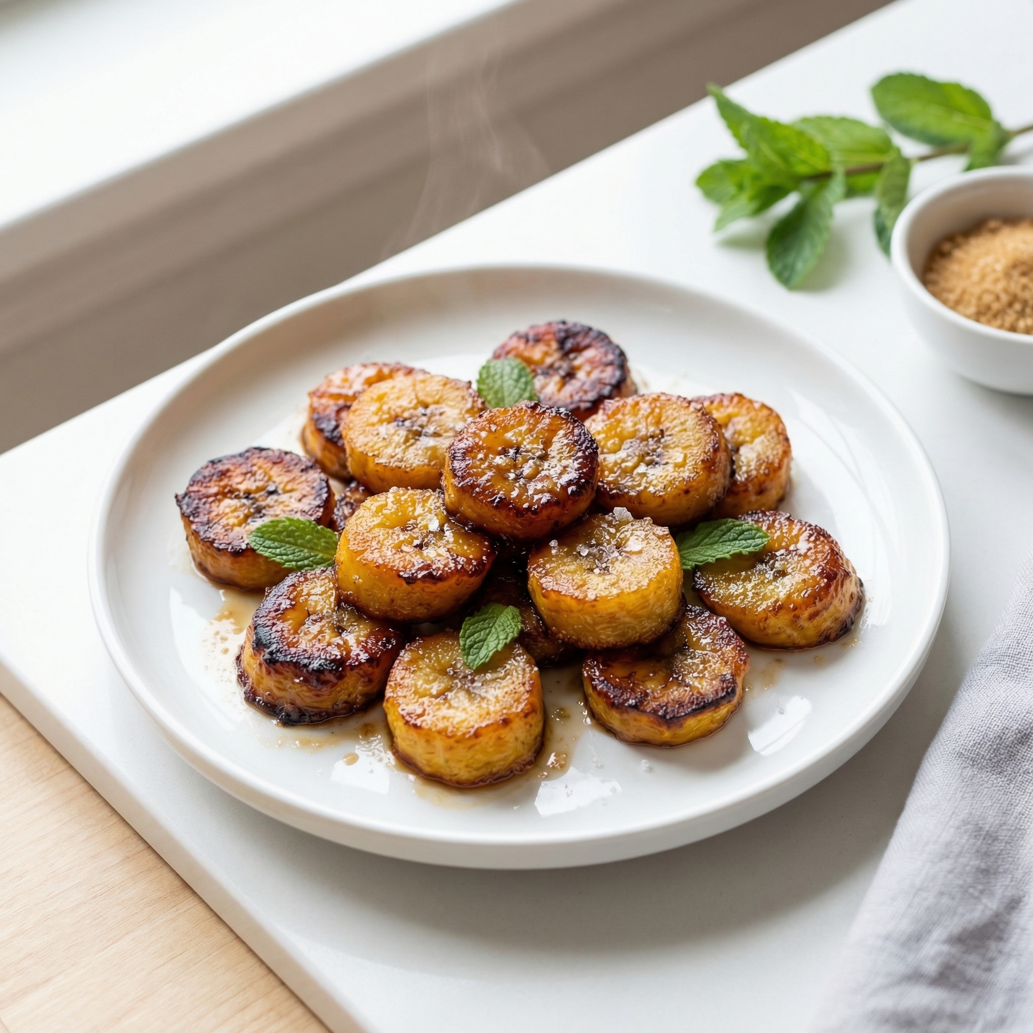 Caramelized Sweet Plantains (Tajaditas Dulces de Plátano)