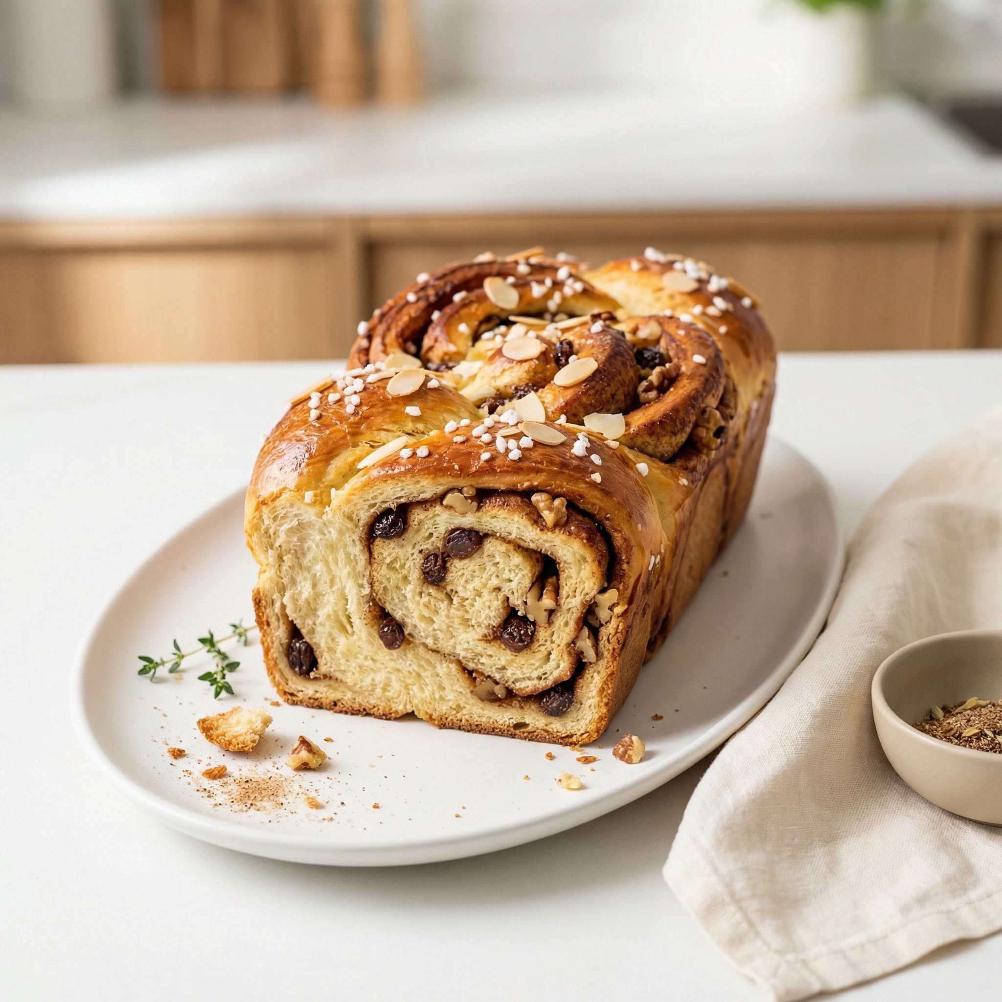 Simple Cardamom Loaf