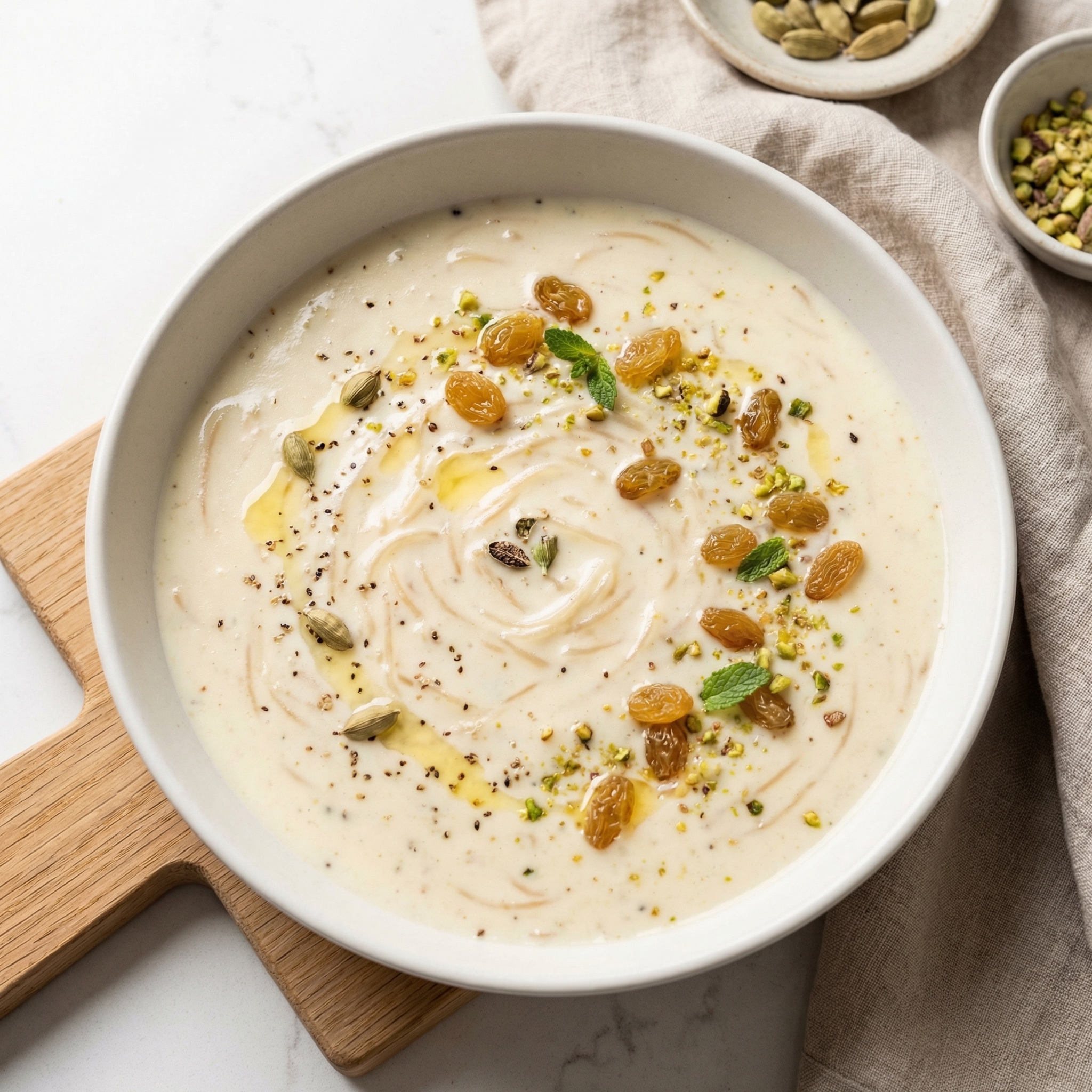 Cardamom Vermicelli Pudding