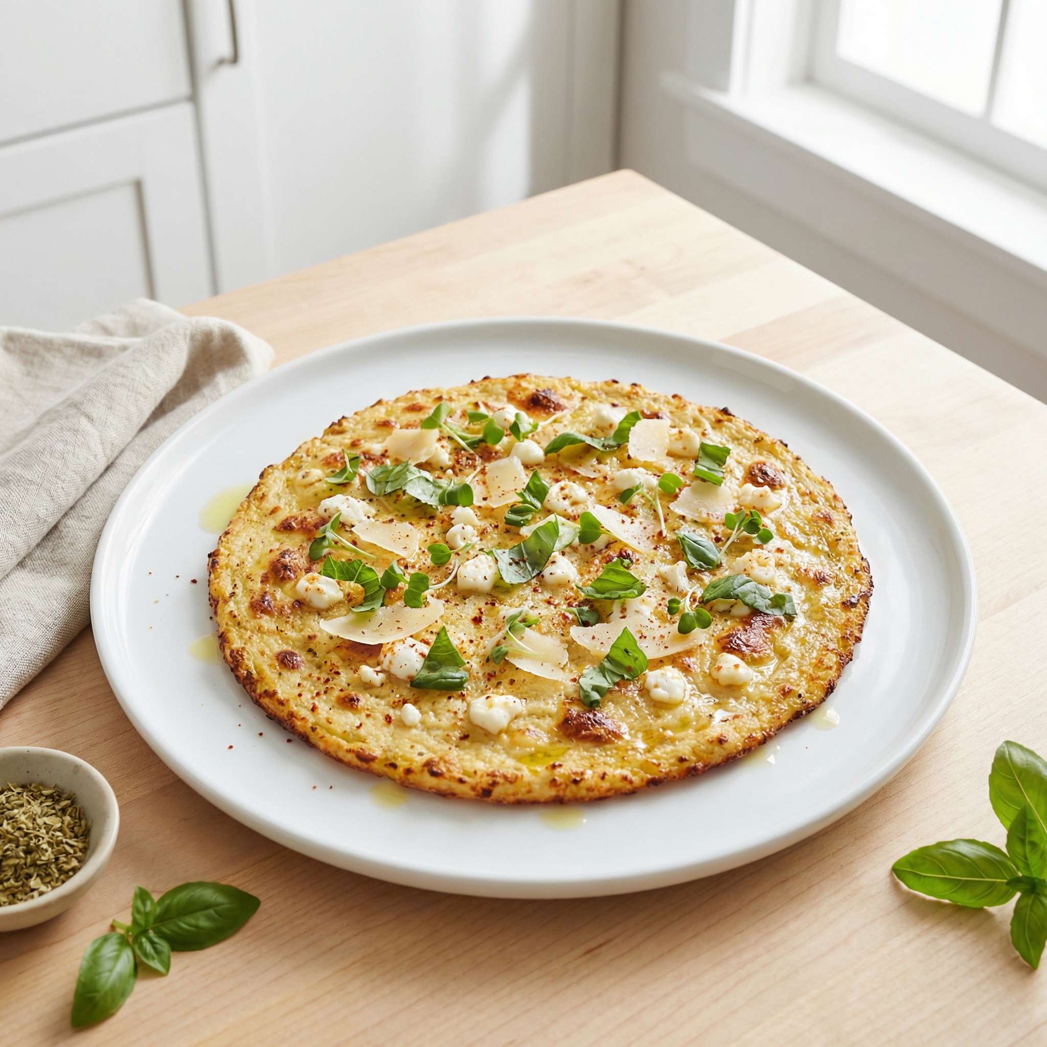 Chef John's Crispy Cauliflower Pizza Base