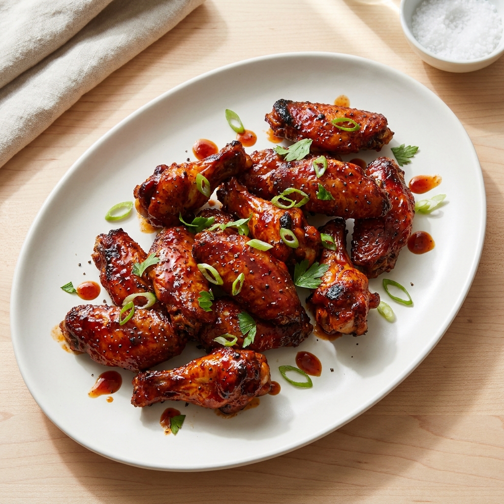 Char-Grilled Buffalo Chicken Wings