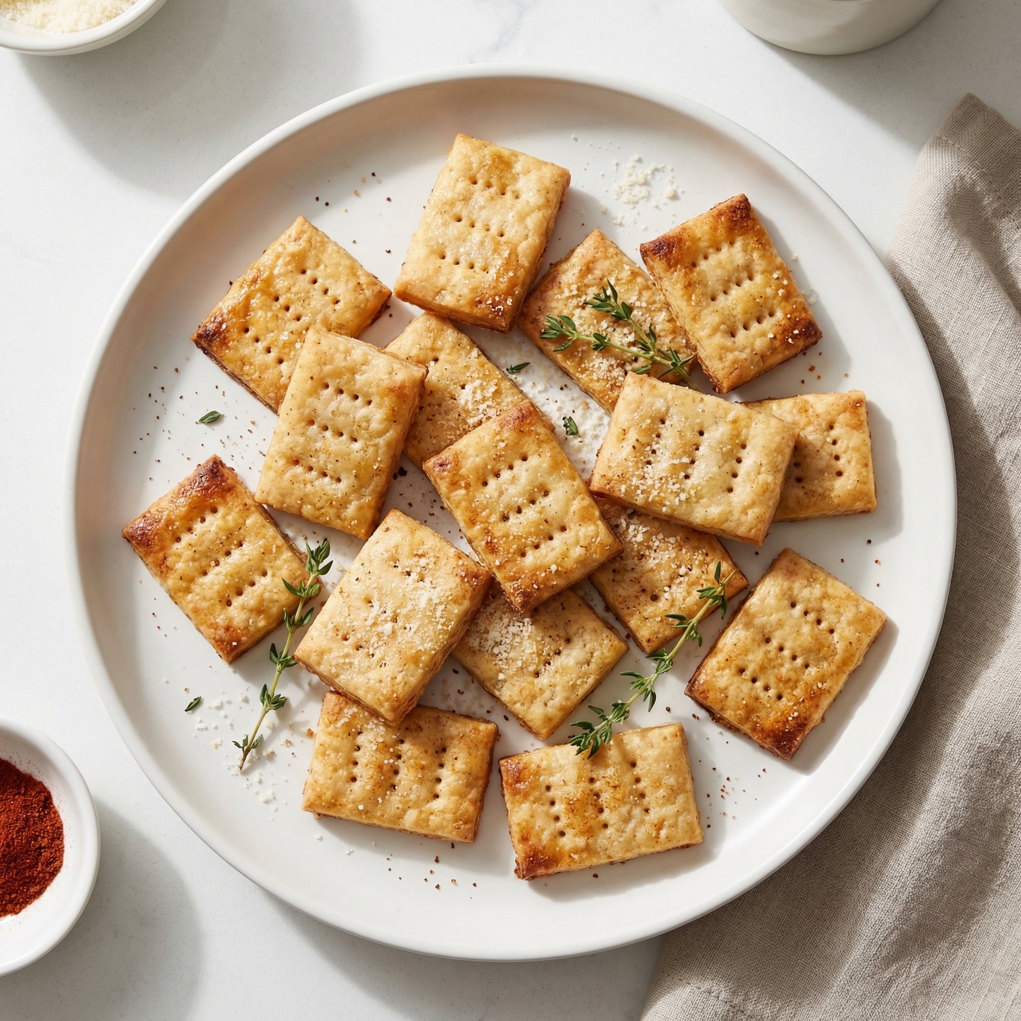 Chef John’s Extra-Cheesy Snack Crackers