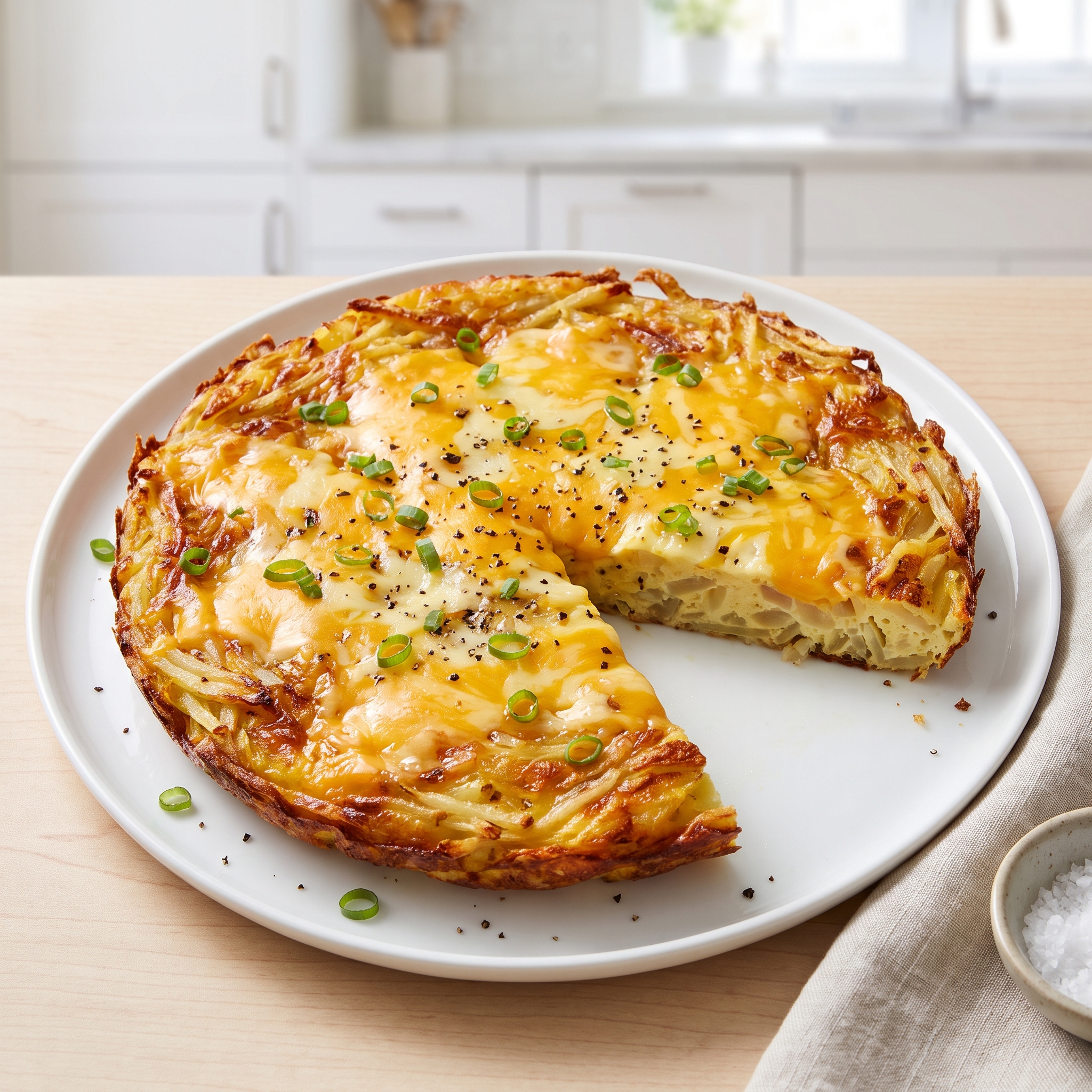 Cheddar Potato Frittata