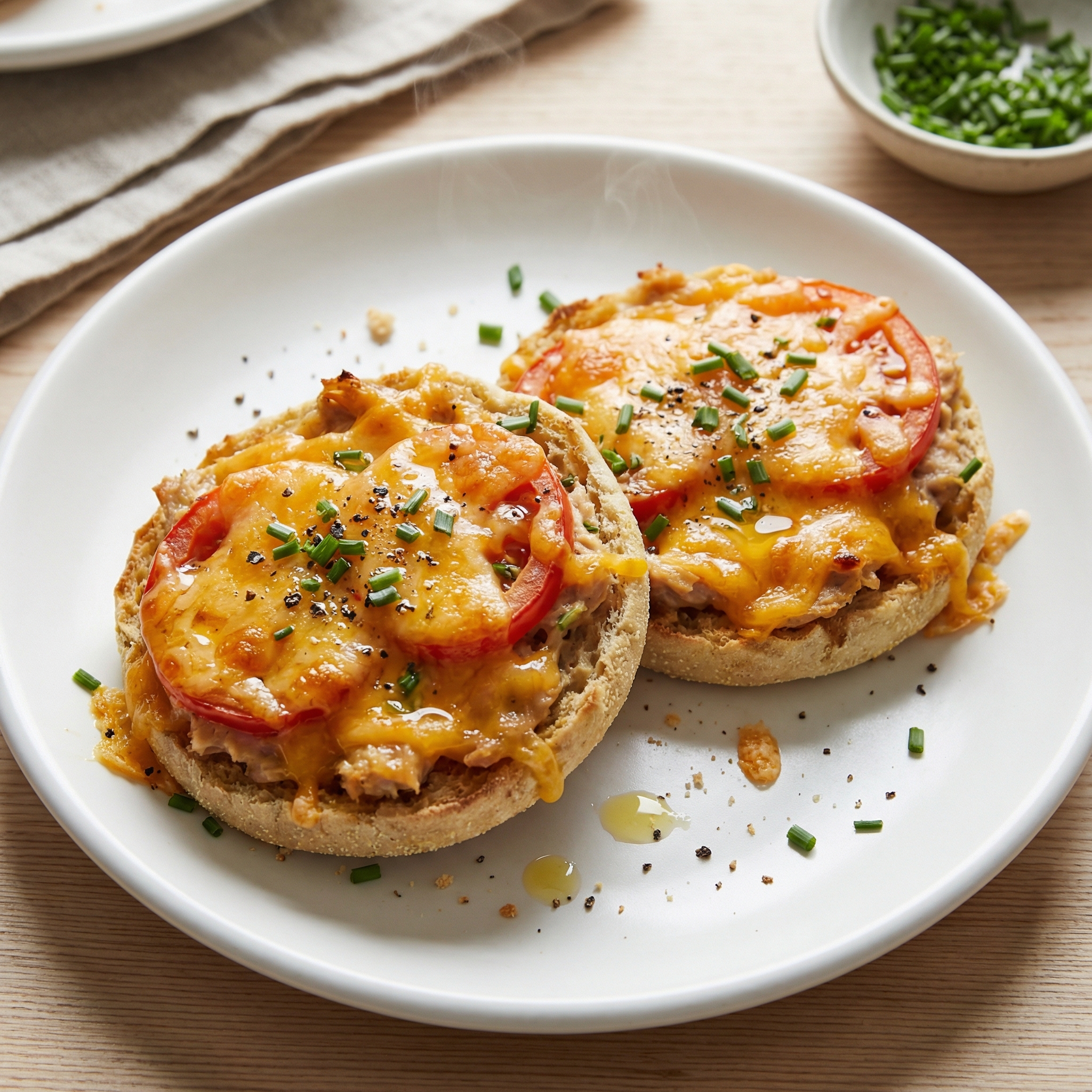 Cheesy Tuna Melts