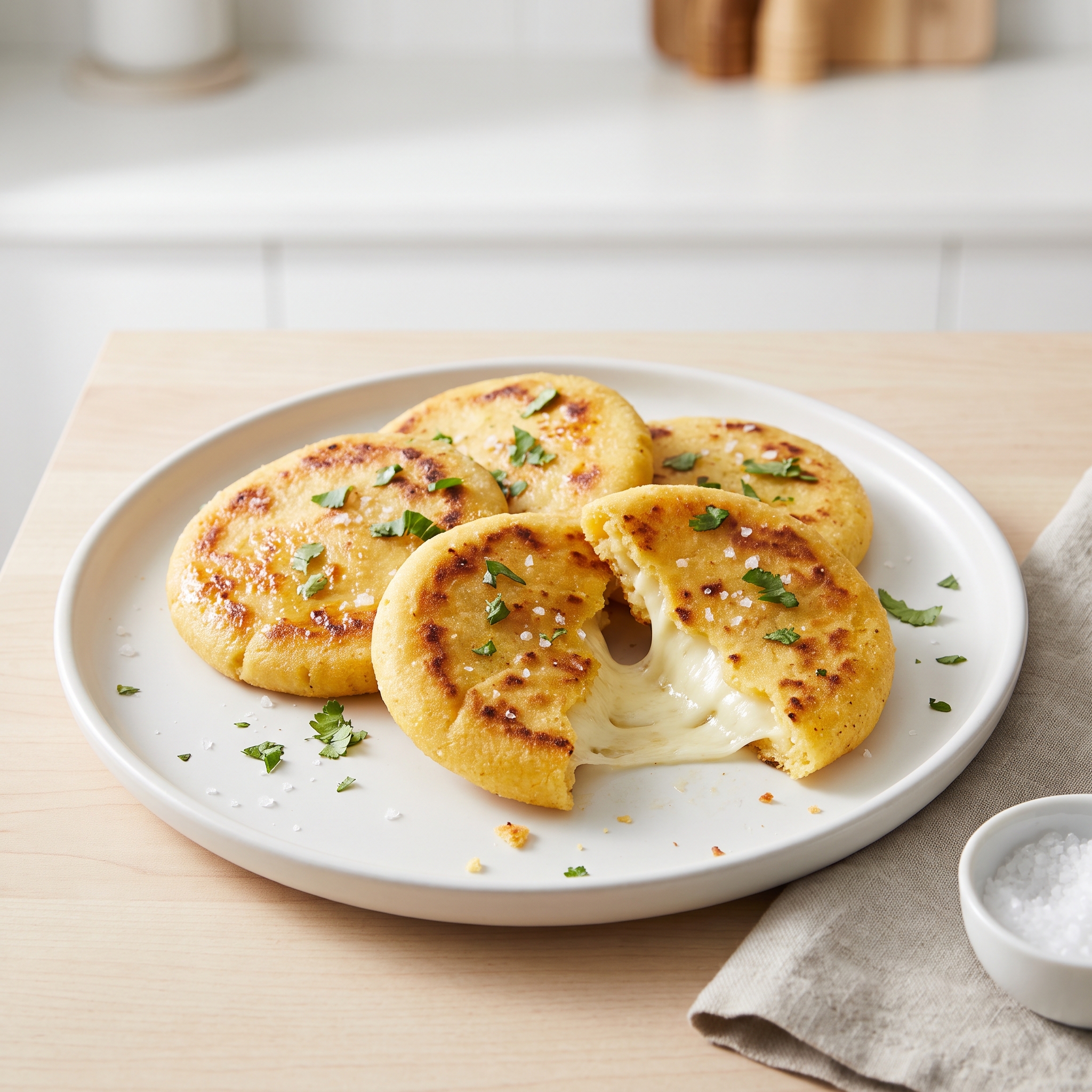 Cheese-Filled Arepas
