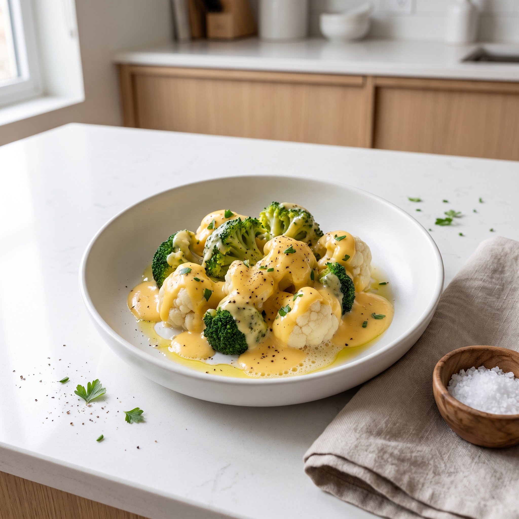 Cheese Sauce for Broccoli and Cauliflower