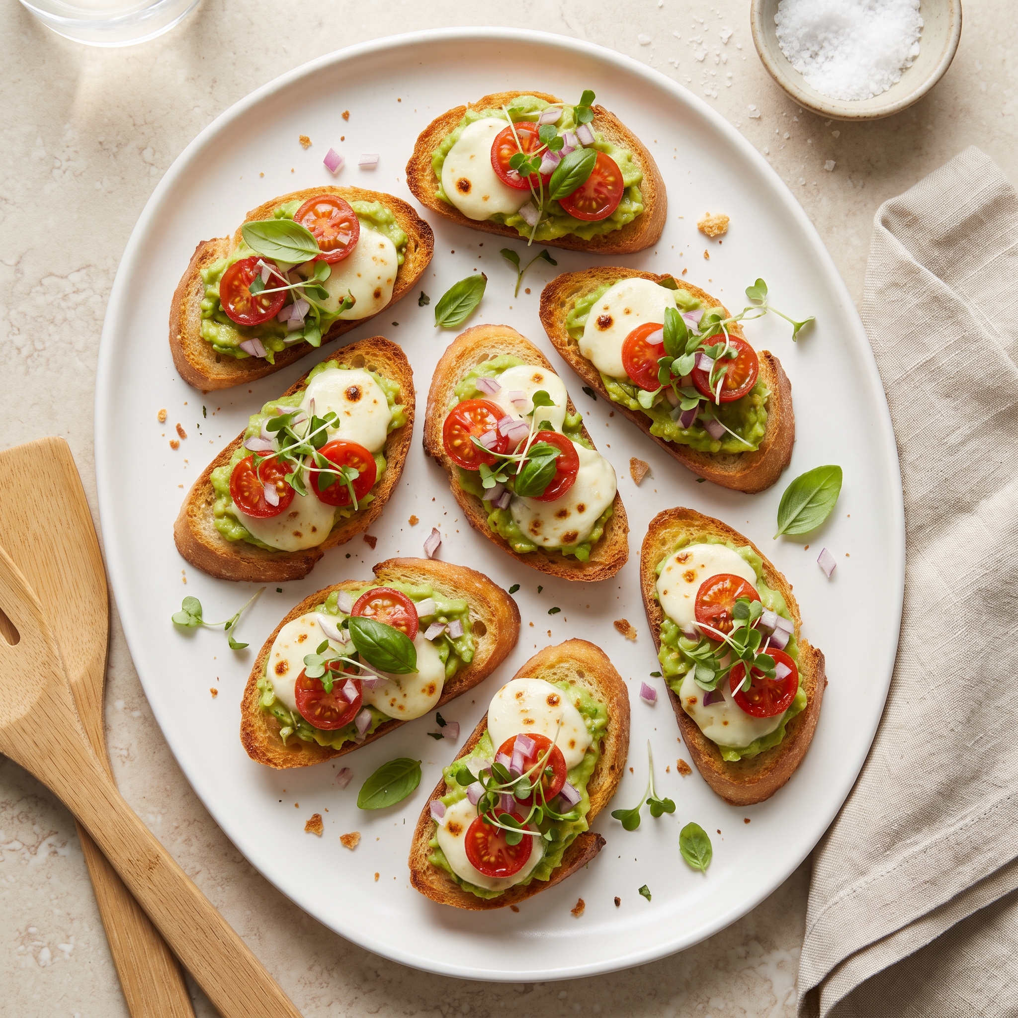 Cheesy Avocado Bites