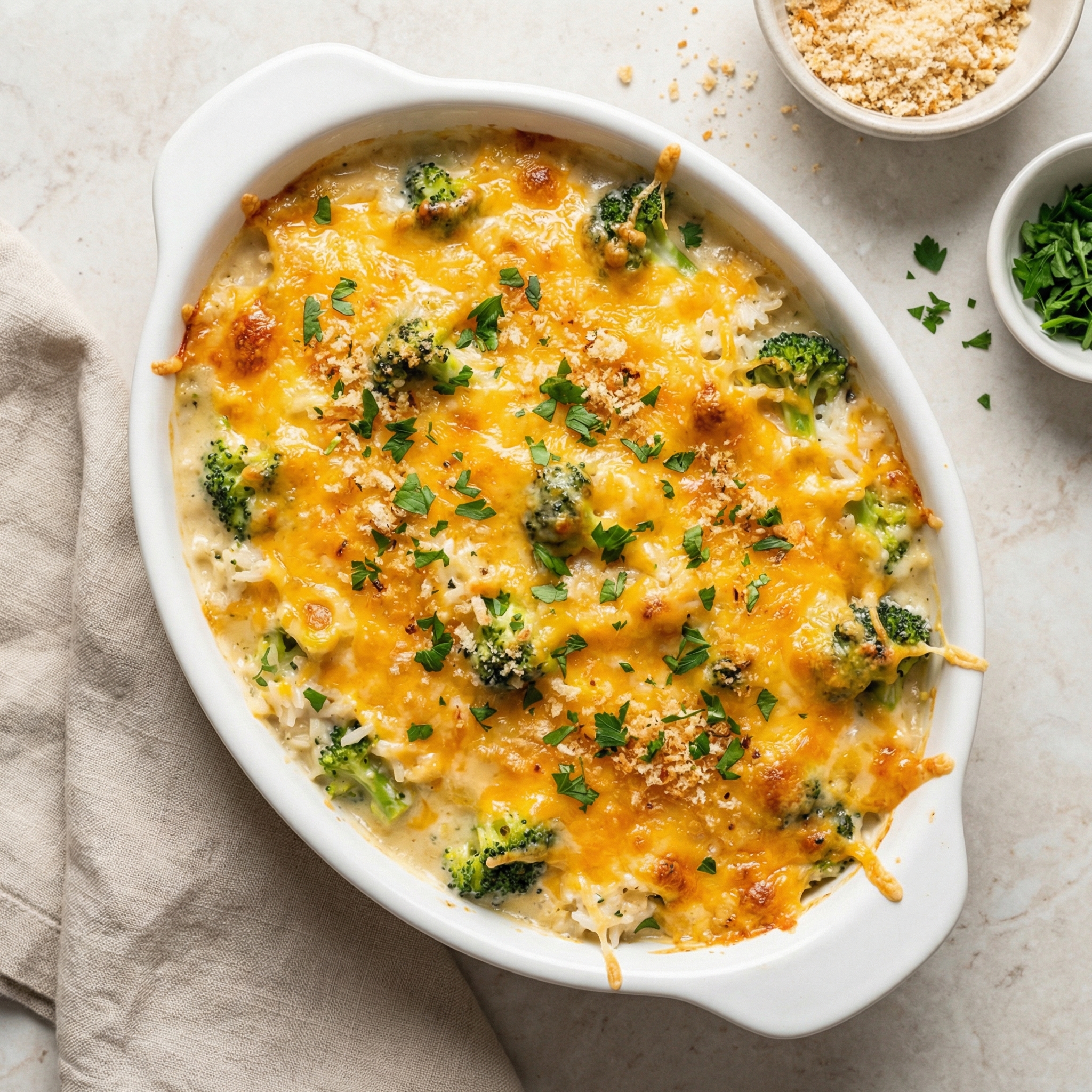 Broccoli Casserole with Rice