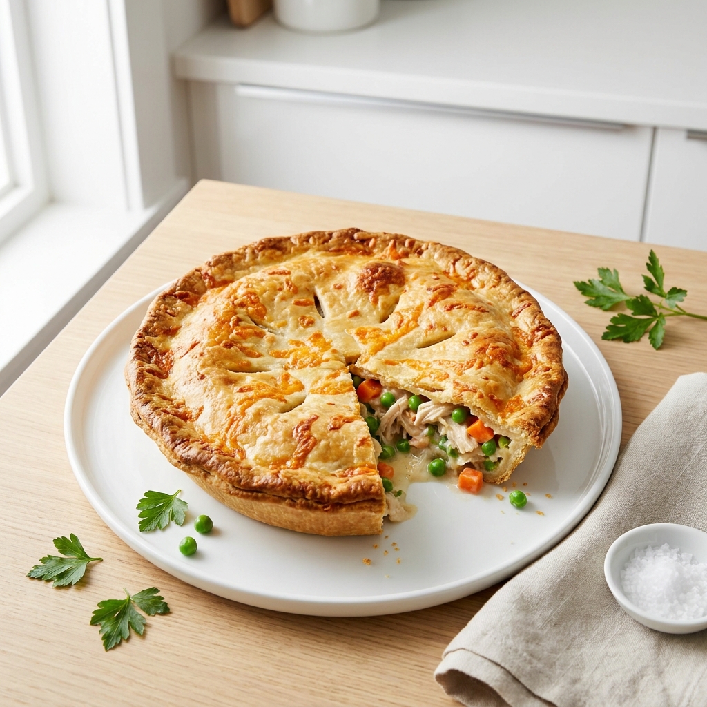 Cheesy Chicken Pot Pie