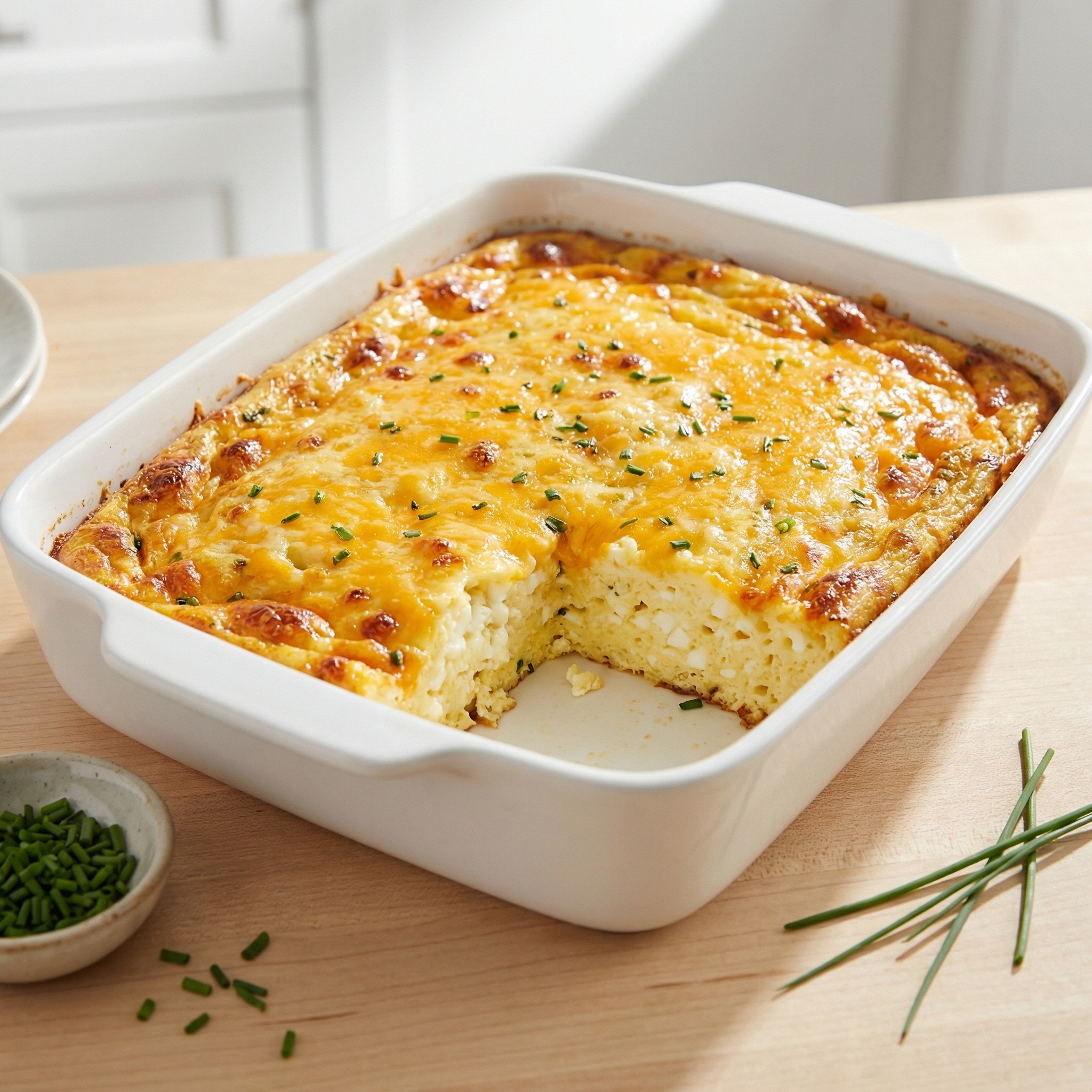 Lazy Weekend Breakfast Casserole