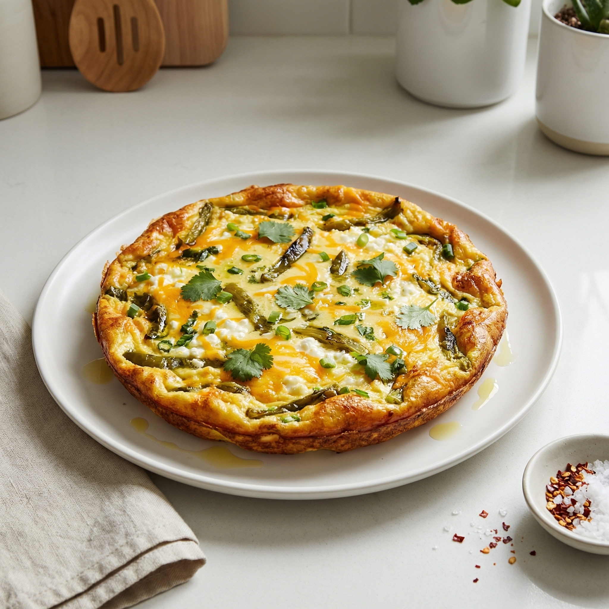 Green Chile Frittata