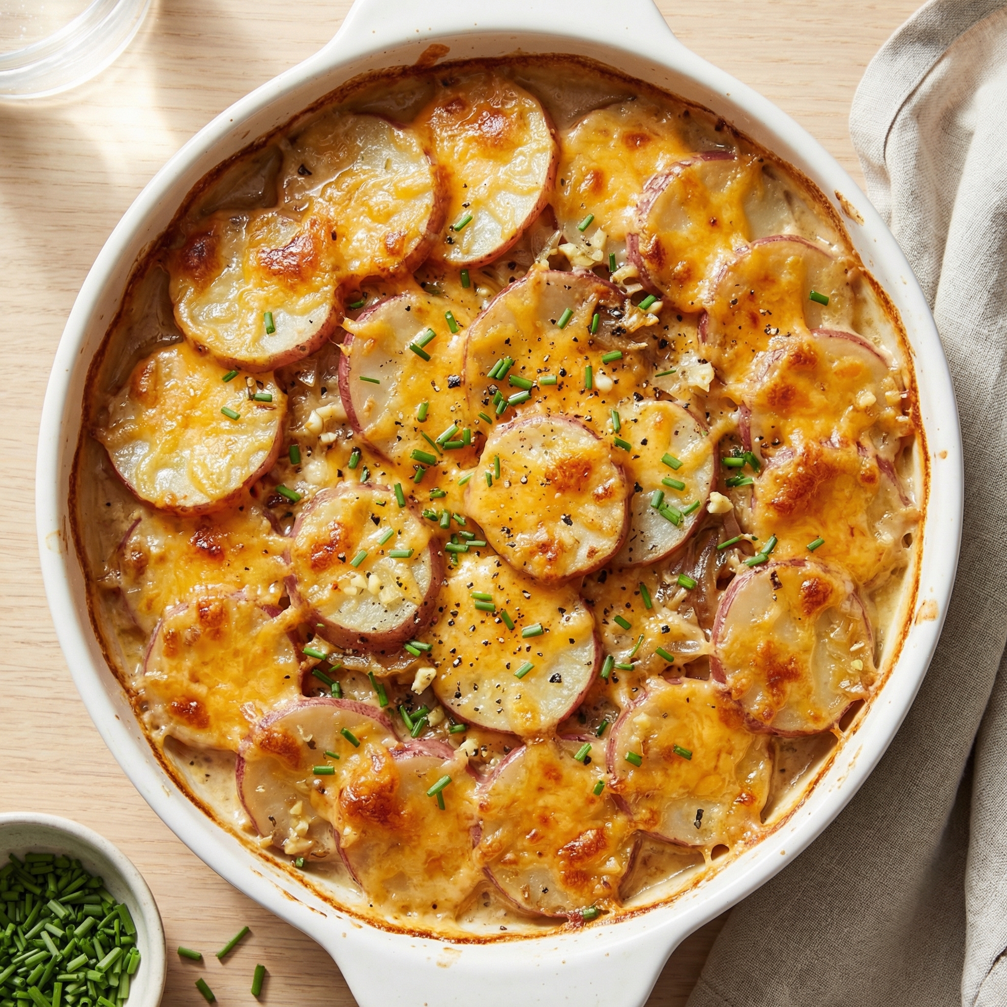 Scalloped Red Potatoes